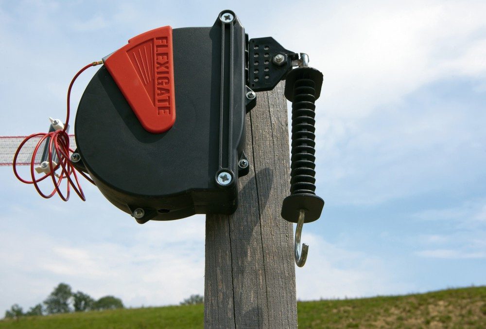 Kerbl Weidenzaun AKO Flexigate mit 40 mm Weidezaunband