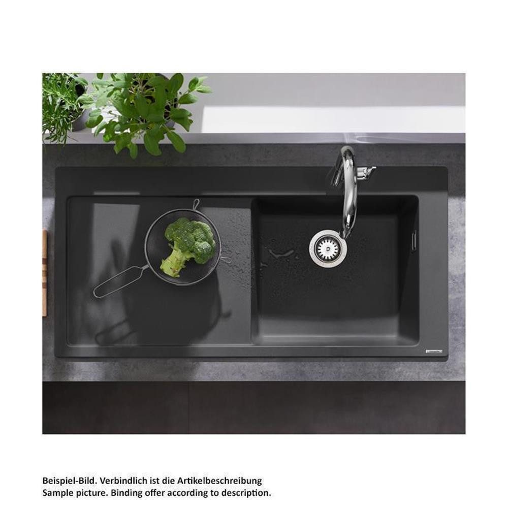 hansgrohe Granitspüle hansgrohe S51 S514-F450, Becken rechts, 105/415 cm