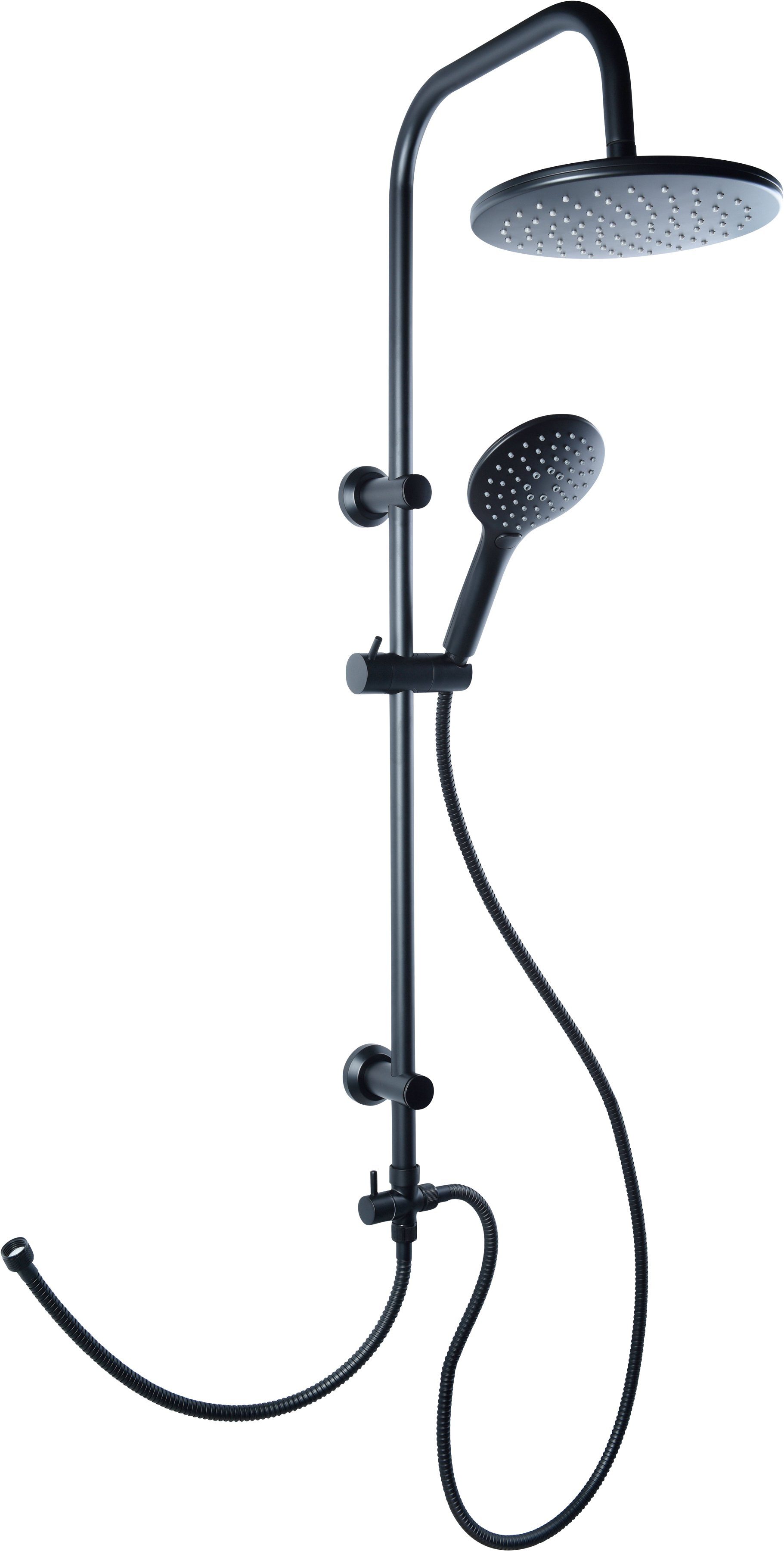 CORNAT Duschsystem, 3 Strahlart(en), für Durchlauferhitzer geeignet