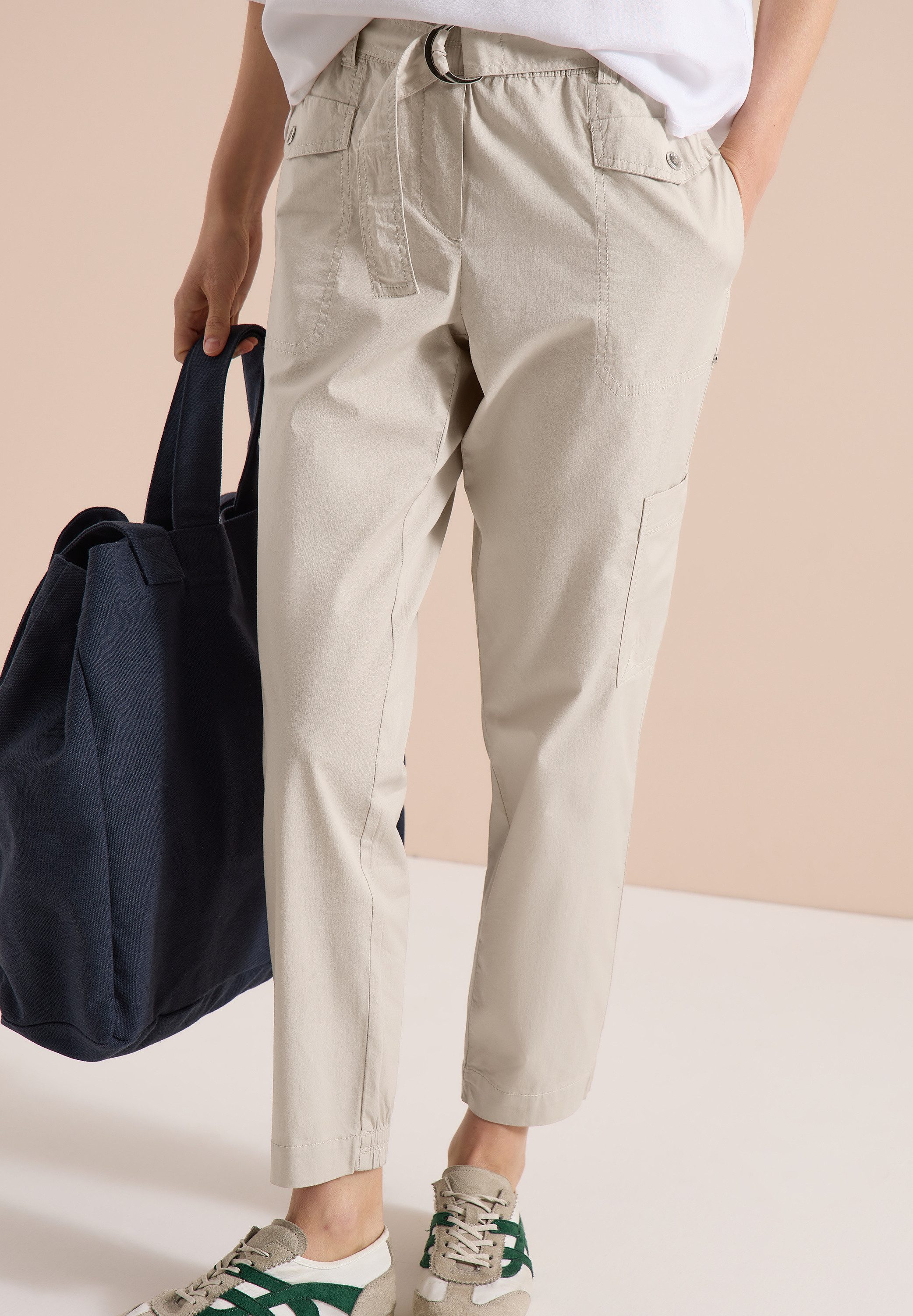 CECIL Stoffhose im Loose Fit