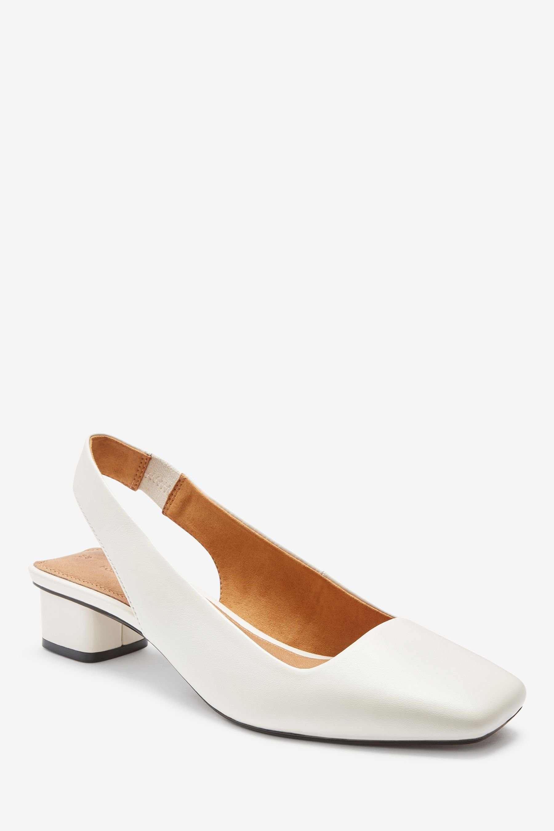 Next Forever Comfort® Lederpumps mit Fersenriemen Slingpumps (1-tlg) günstig online kaufen