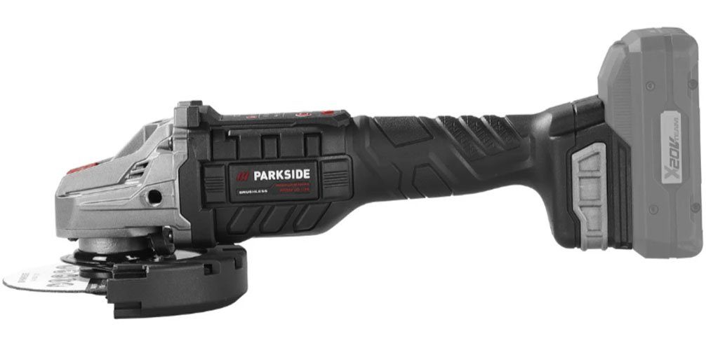 PARKSIDE PERFORMANCE® Akku-Winkelschleifer 20 V »PWSAP 20-Li E6«, ohne Akku  und Ladegerät