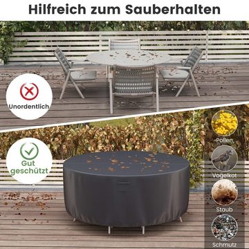 COSTWAY Gartenmöbel-Schutzhülle Gartenmöbel Abdeckung, wasserdicht