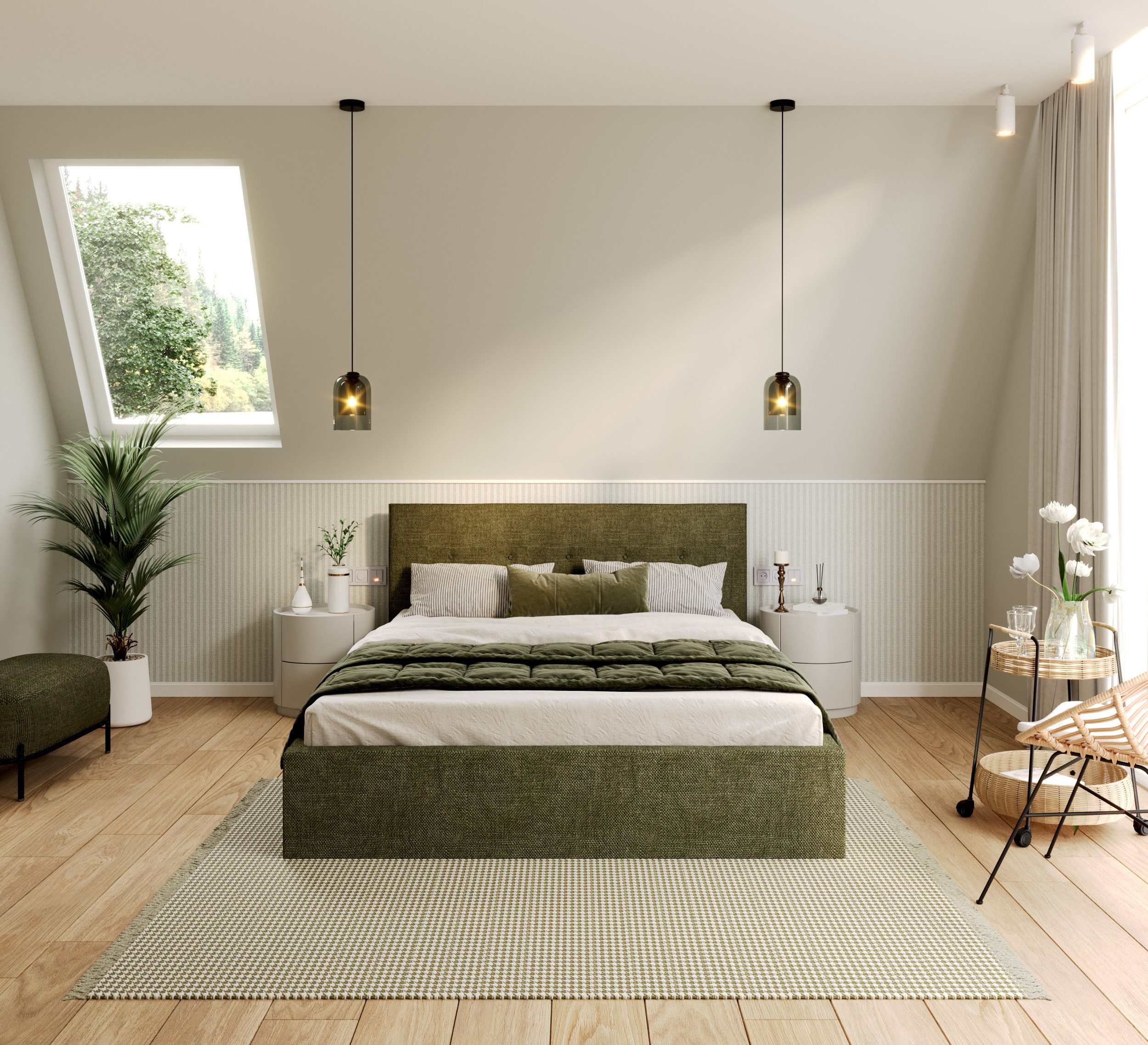 FDM Polsterbett Bettrahmen Bettgestell 90x200, 120x200, günstig online kaufen