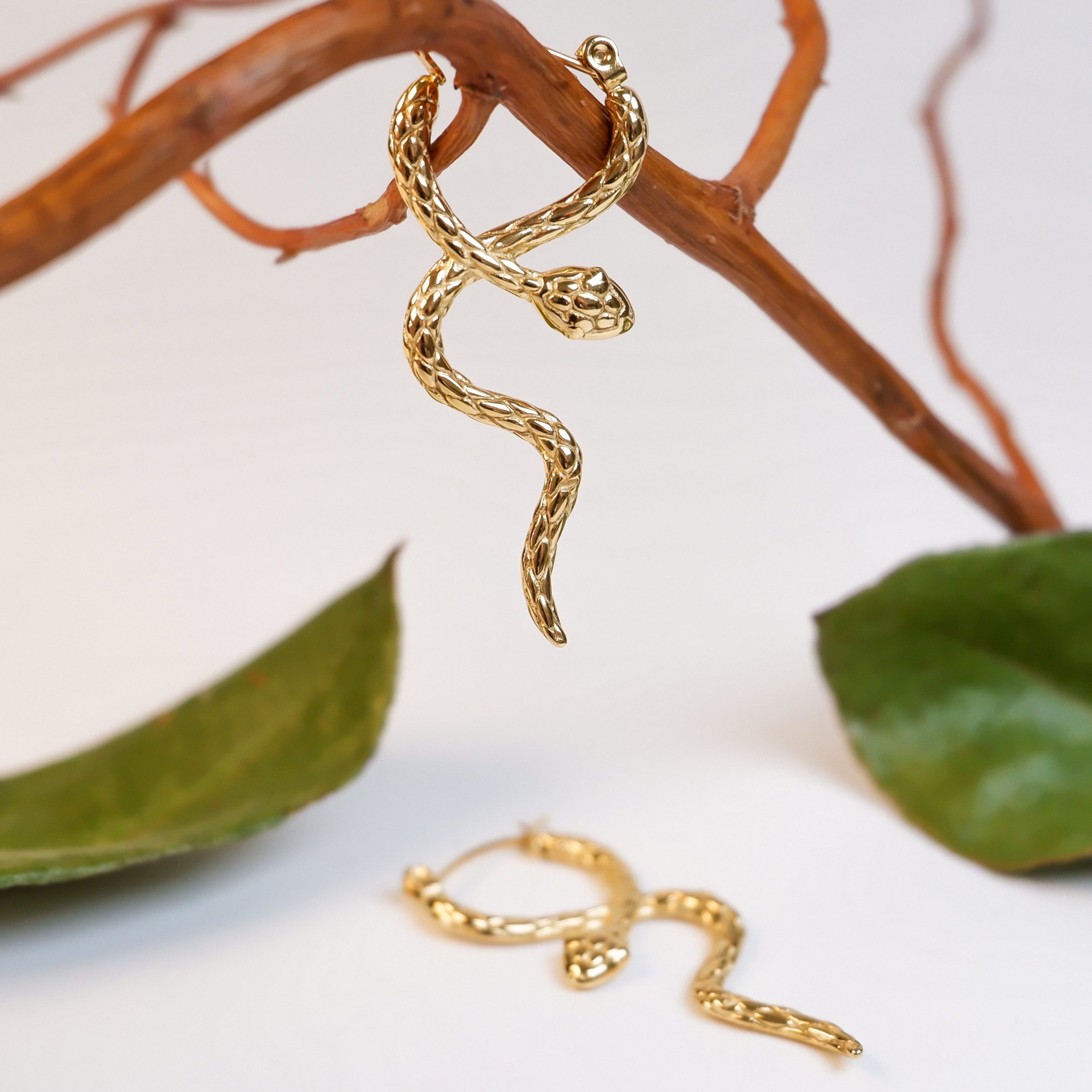 SHELAGO Paar Ohrhänger ausgefallene Schlangen Ohrringe (inkl. Geschenkverpa günstig online kaufen