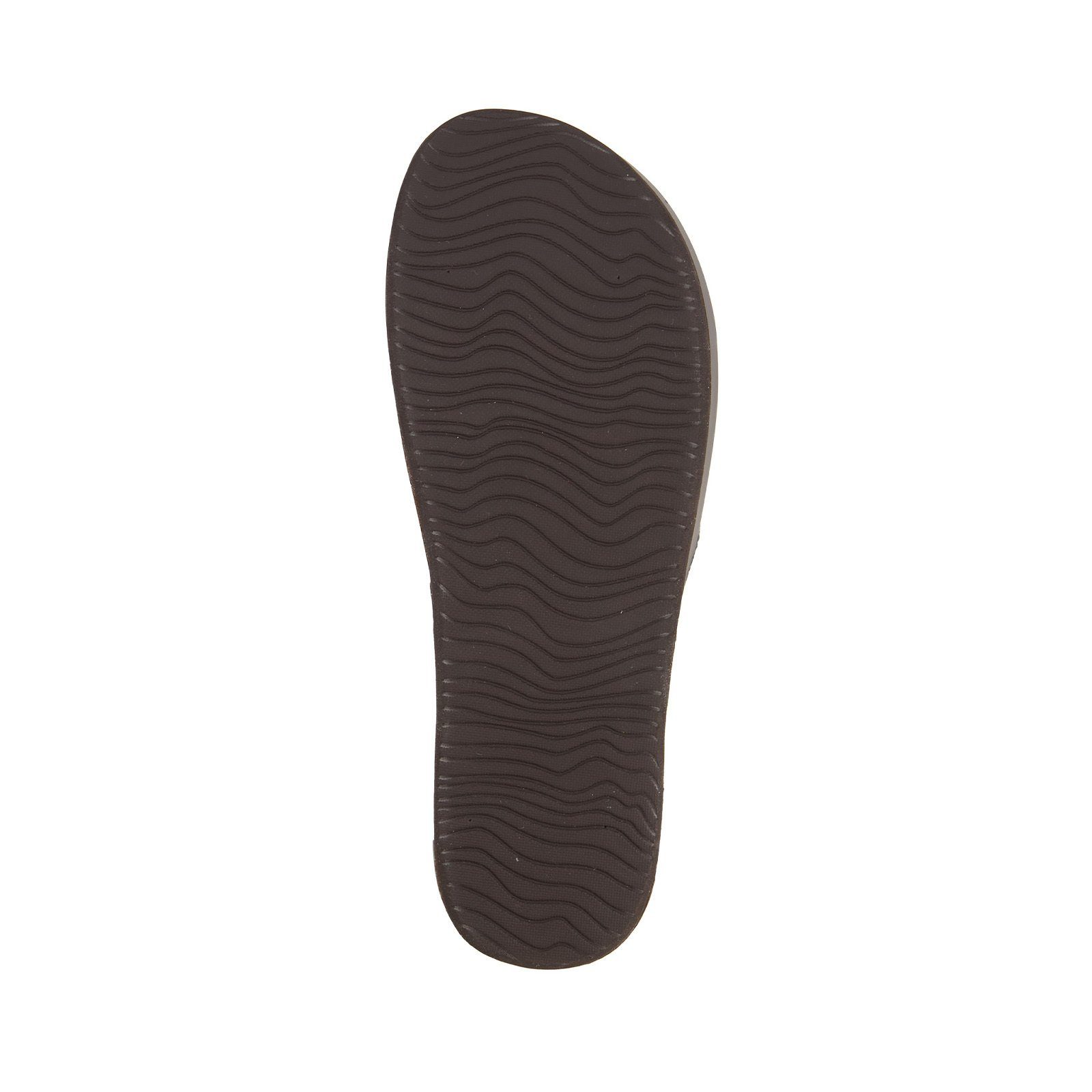 Reef Zehentrenner Sandale Cushion Court Anatomisch Fußbett (1-tlg) geformtes leichtes Brown Sassy Fußbett, EVA Zehentrenner