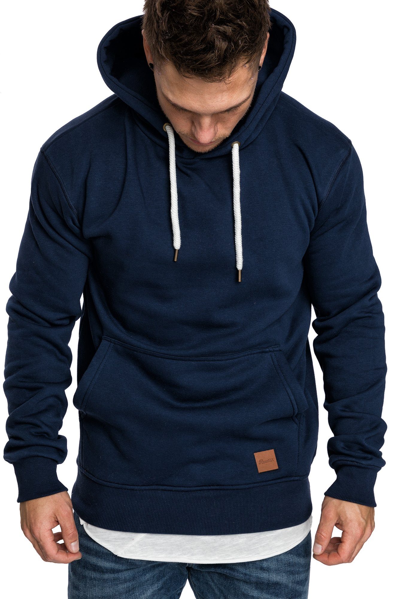 REPUBLIX Sweatshirt GRIFFIN Herren Basic Kapuzenpullover Hoodie