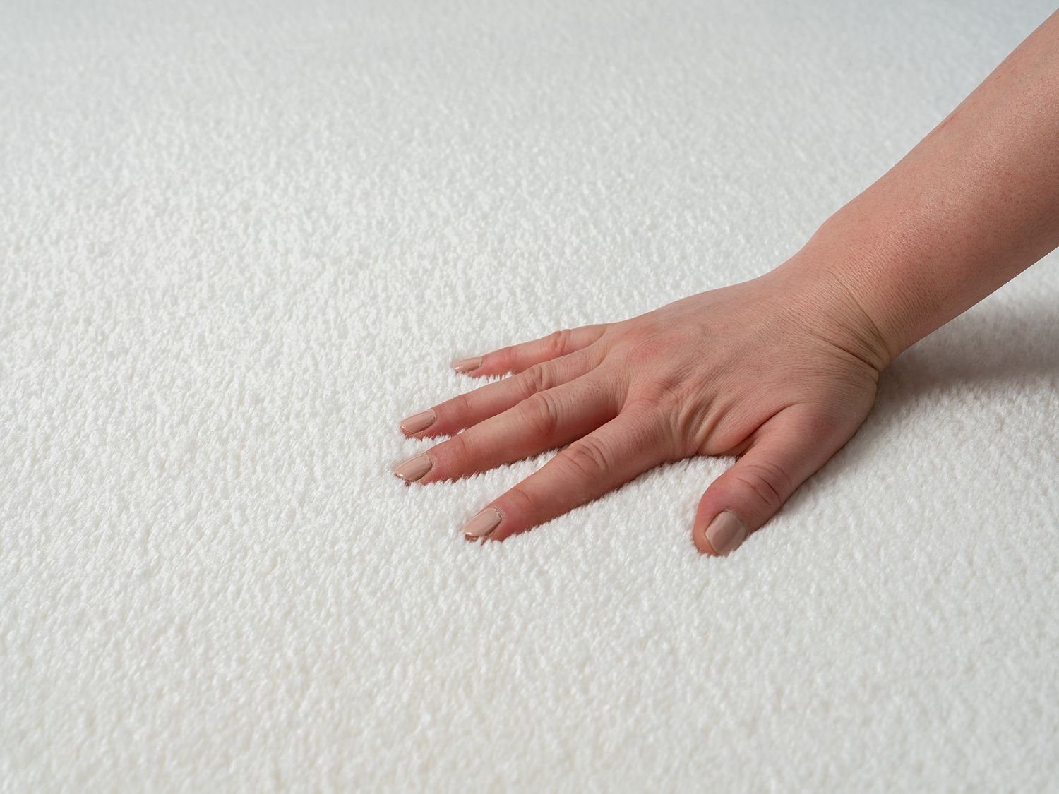 Vimoda Fellteppich Teppich Wohnzimmer Waschbar softy, Rechteckig, Rutschfest Extra flauschig weich