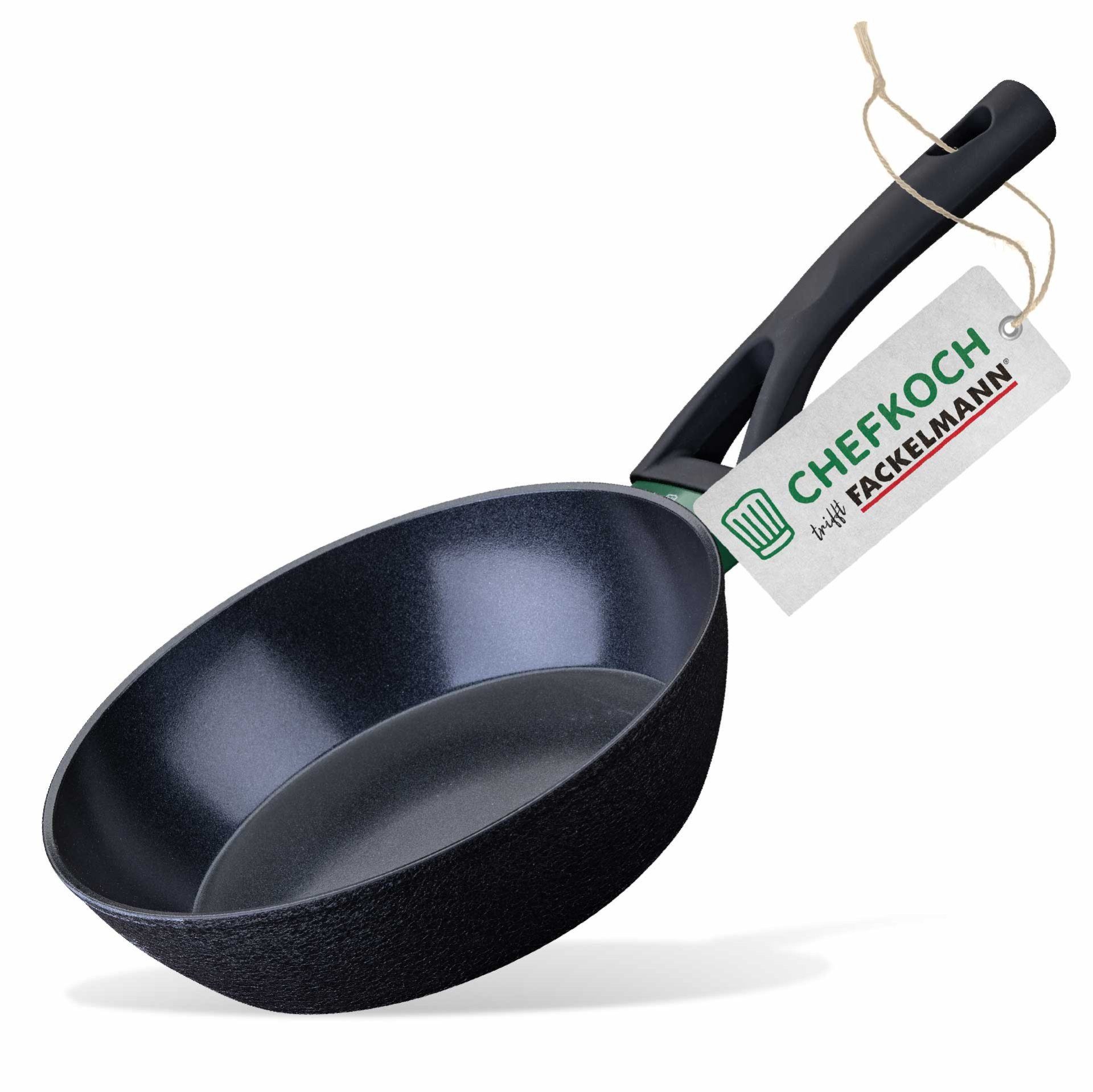 Chefkoch trifft Fackelmann Bratpfanne Bratpfanne, Kochpfanne, Aluminium-Pfanne, Antihaft-Pfanne