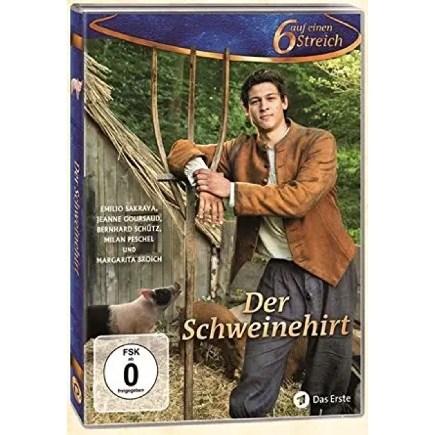 Eurovideo DVD Sechs auf einen Streich - Der Schweinehirt