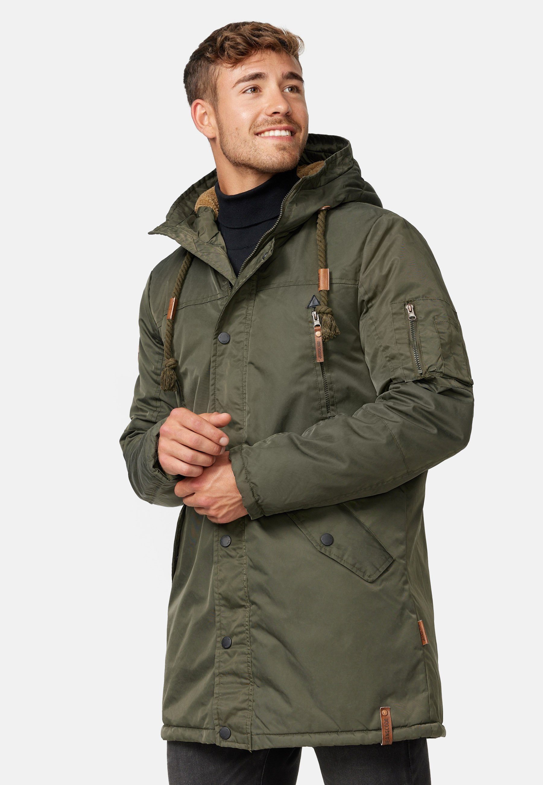 Indicode Parka Herren Bardsley Herrenparka Herrenjacke günstig online kaufen