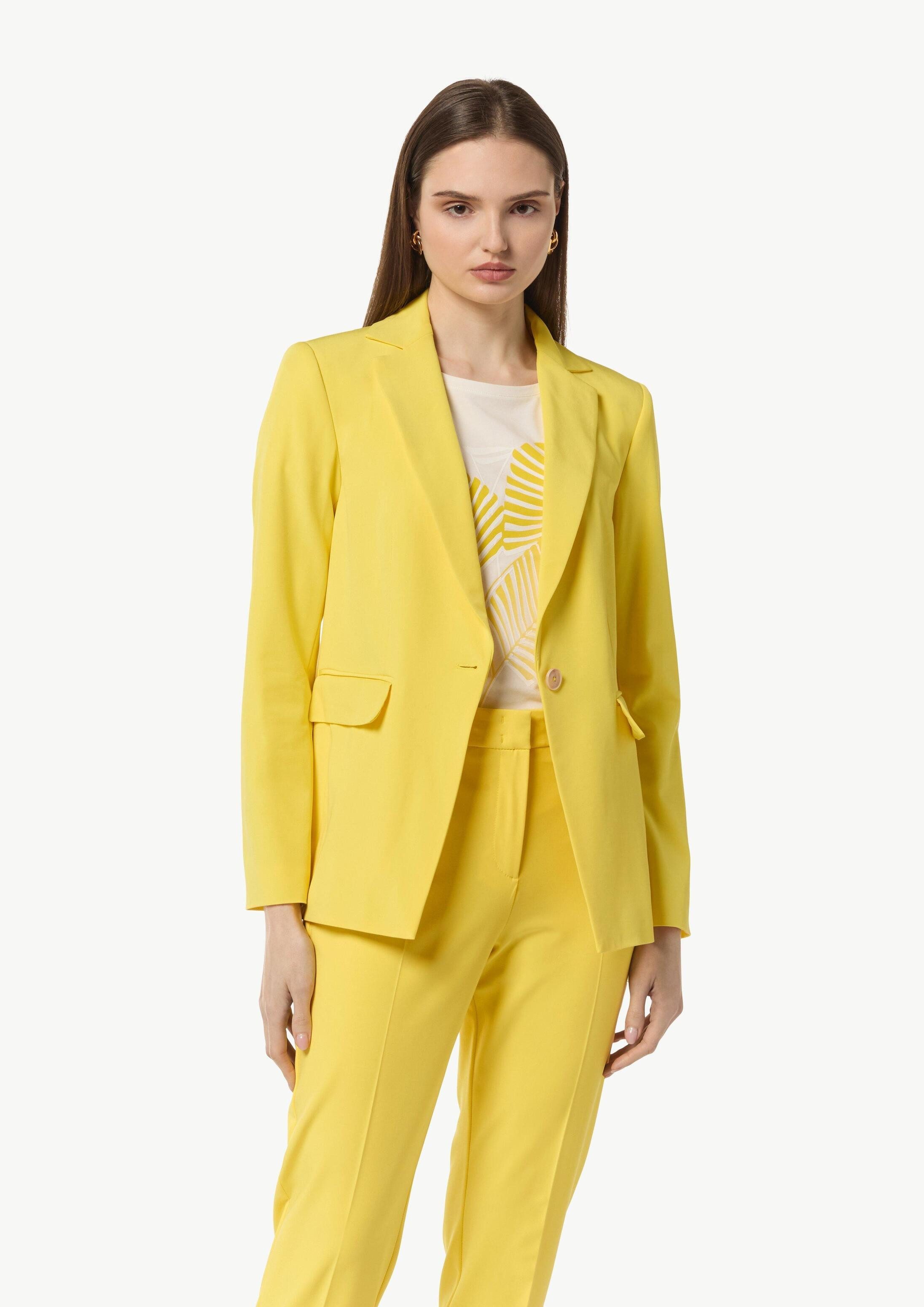 comma Jackenblazer Indoor-Blazer Blazer aus Viskosestretch