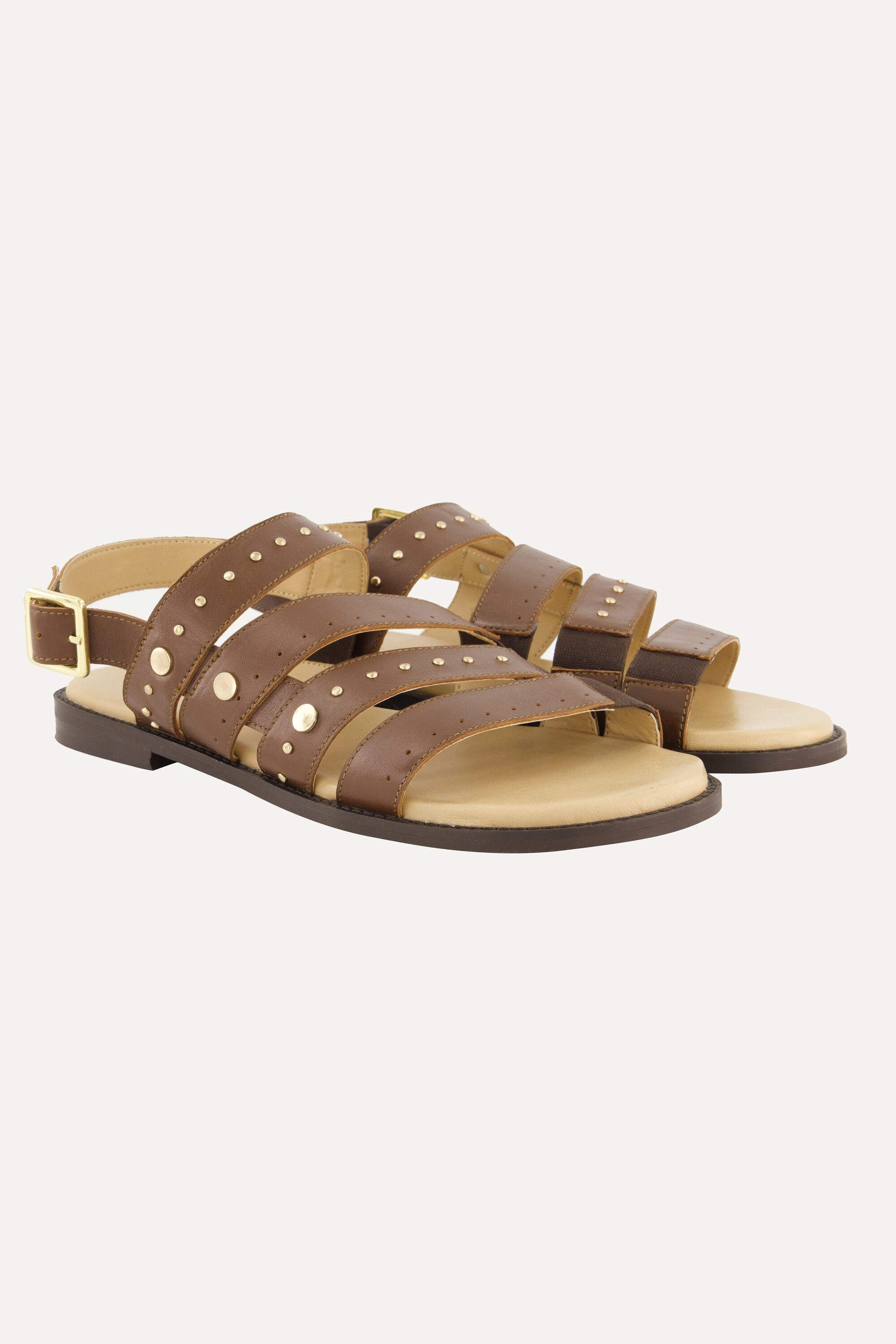 Riemchensandalen Ziernieten Weite H Sandalette