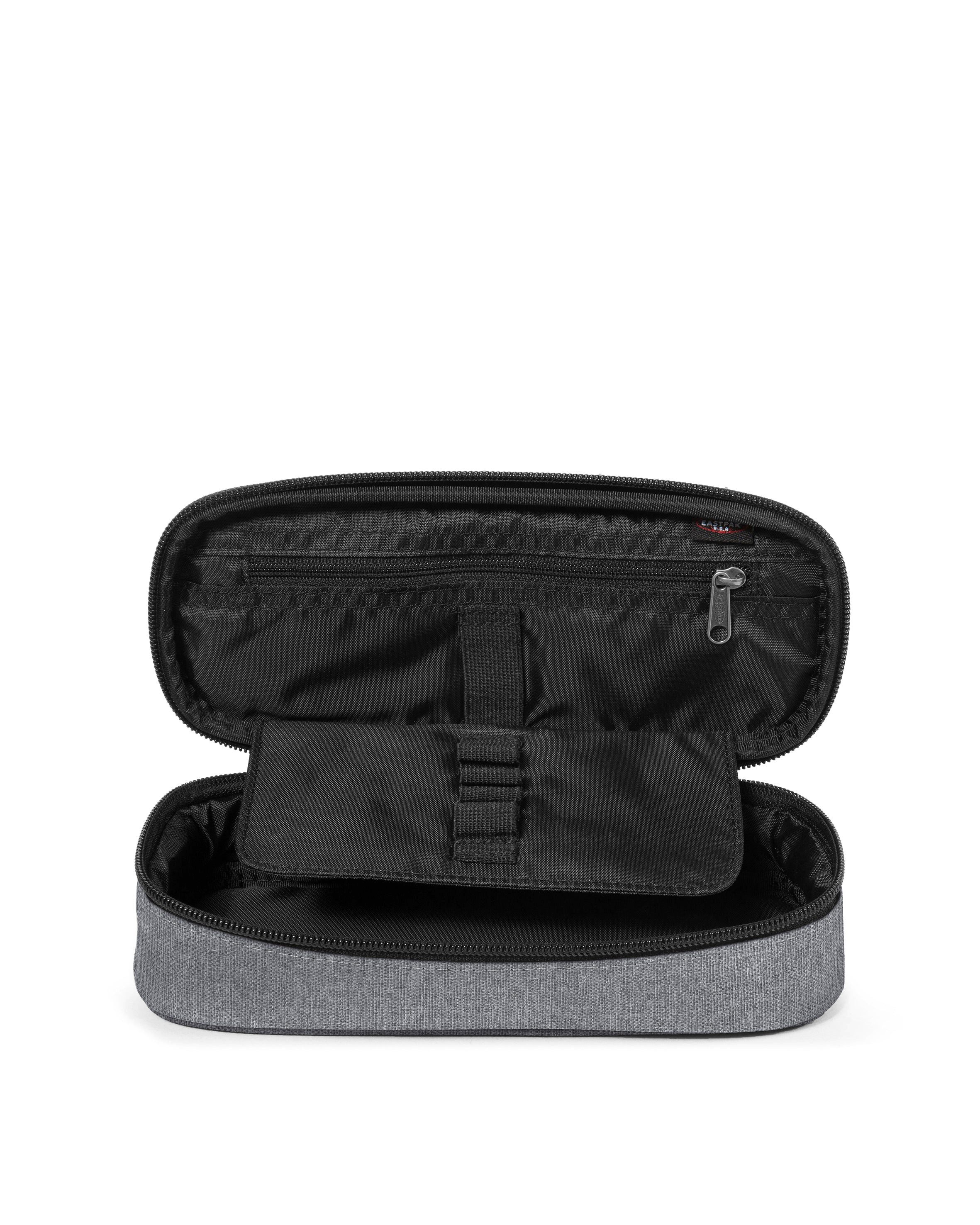 Eastpak Schreibgeräteetui OVAL SINGLE, Schulmäppchen, Federmäppchen im praktischen Design mit Logo-Patch