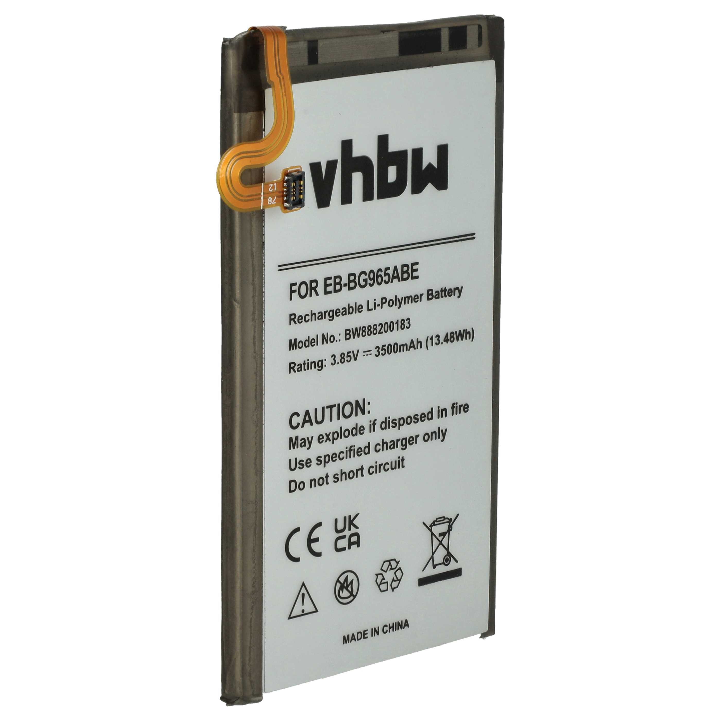 vhbw Akku passend für Samsung Galaxy SM-G965F, S9 Plus, S9+, SC-03K, Smartphone-Akku Akku Li-Polymer 3500 mAh (3,85 V, 1 St), Leistungsfähiger Austausch-Akku für Telefon, Smartphone