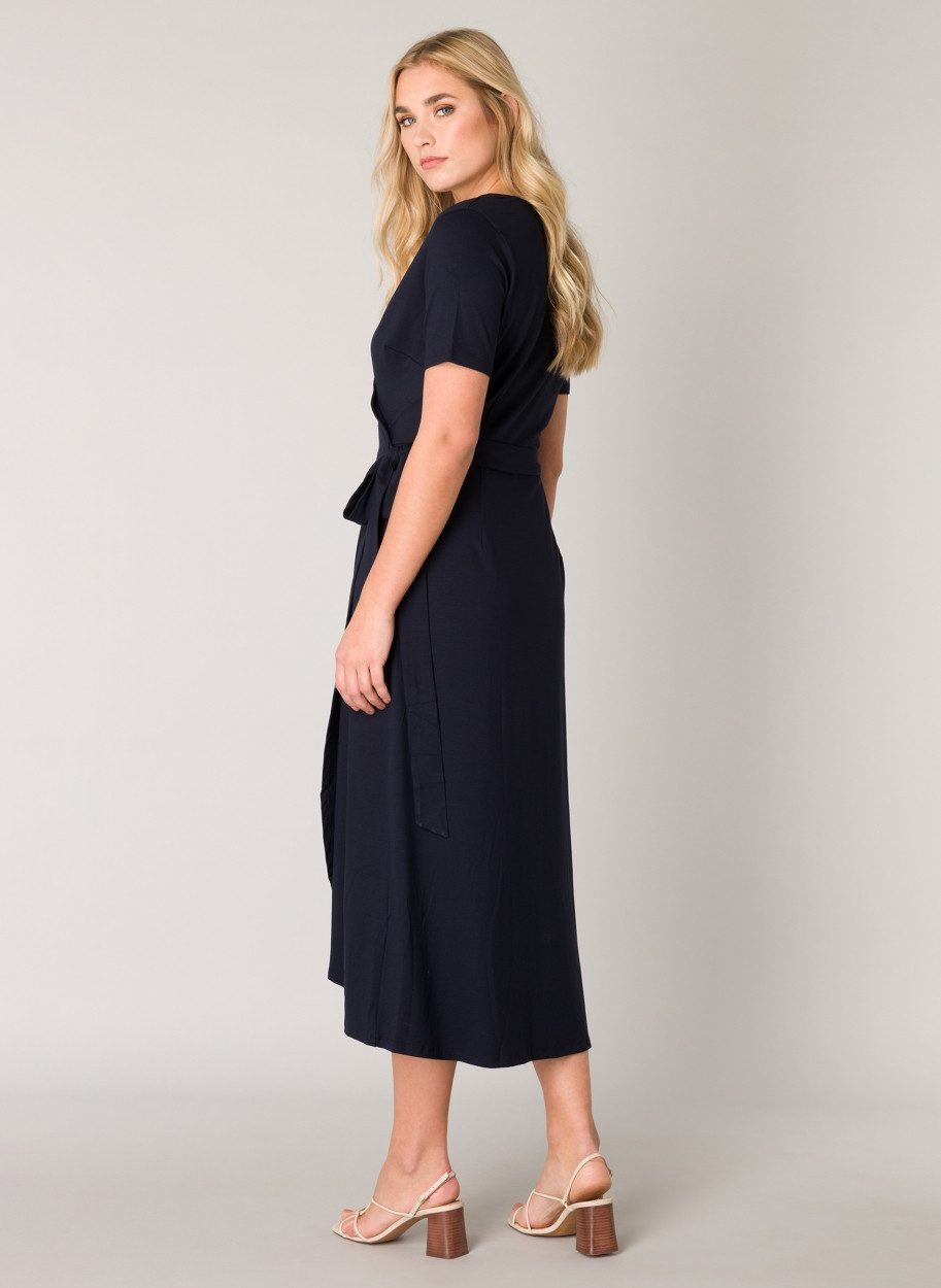 Base Level Wickelkleid Yvie In bequemer, elastischer Qualität – Bild 3 von 5