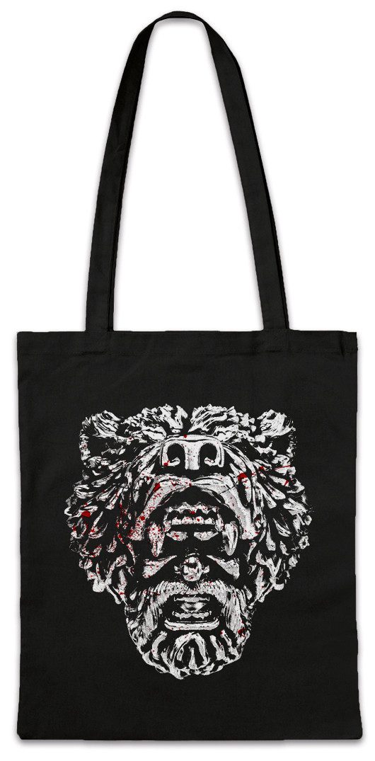 Beuteltasche Viking Bear Head Stofftasche Vikings Norse Odin Odhin Thor Walhalla