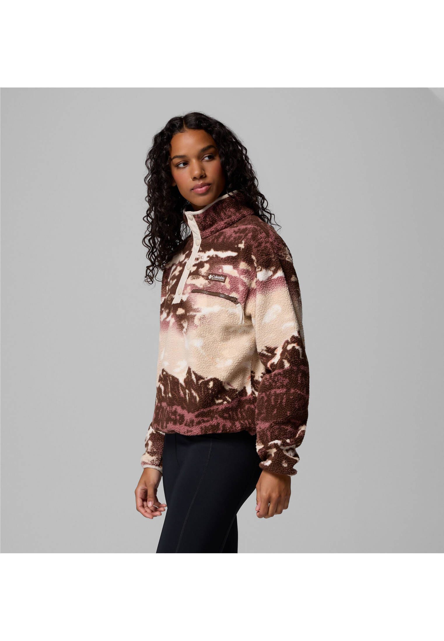 Columbia Sweatshirt Damen Sherpa-Fleece-Sweater HELVETIA II günstig online kaufen