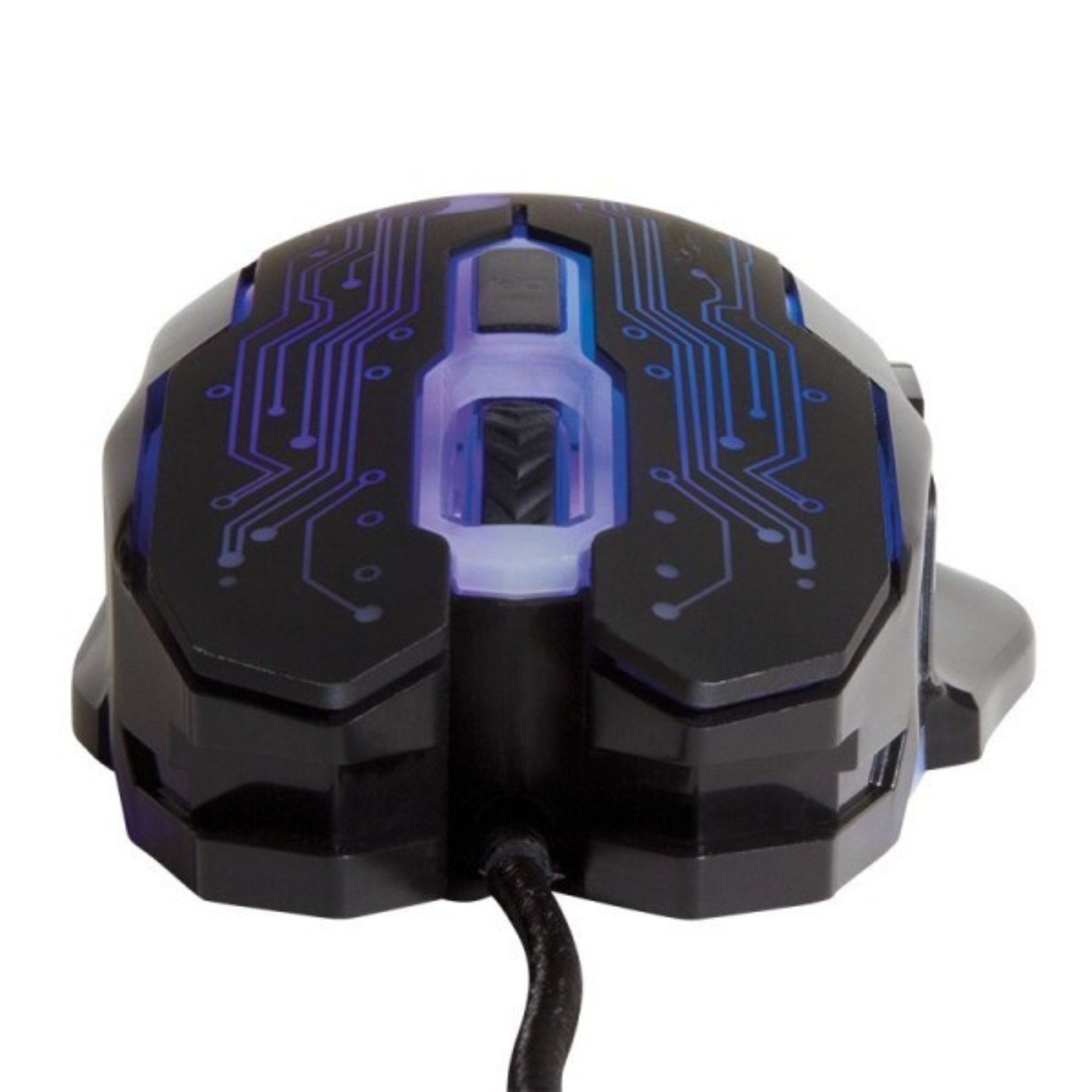 StellarLuma Gaming Maus Optische USB Gamer Mouse 2400DPI Beleuchtet 6 Tasten PC Gaming-Maus (kabelgebunden, Einstellbare DPI bis 2400, 6-Tasten-Design, optischer Sensor)