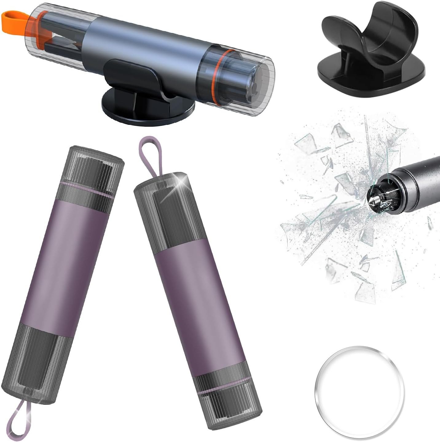 Happy Home Hammer 2Pack Notfall- und Sicherheitswerkzeug Nothammer Auto Gla günstig online kaufen