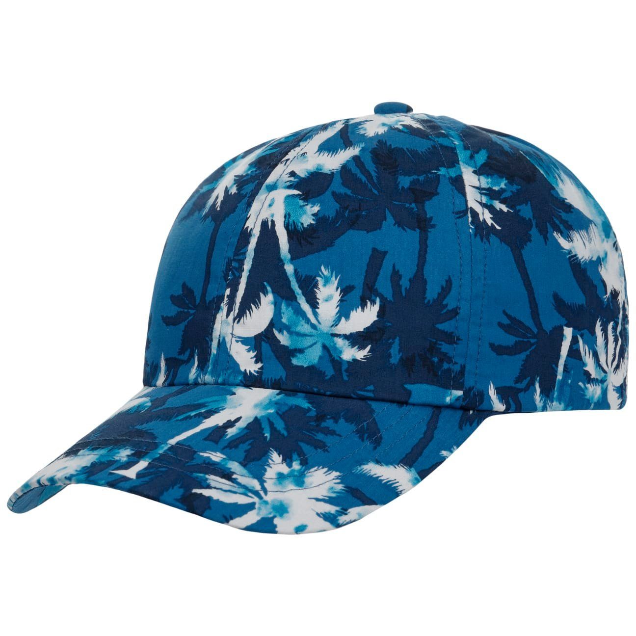 Lipodo Baseball Cap (1-St) Schirm blau mit Basecap