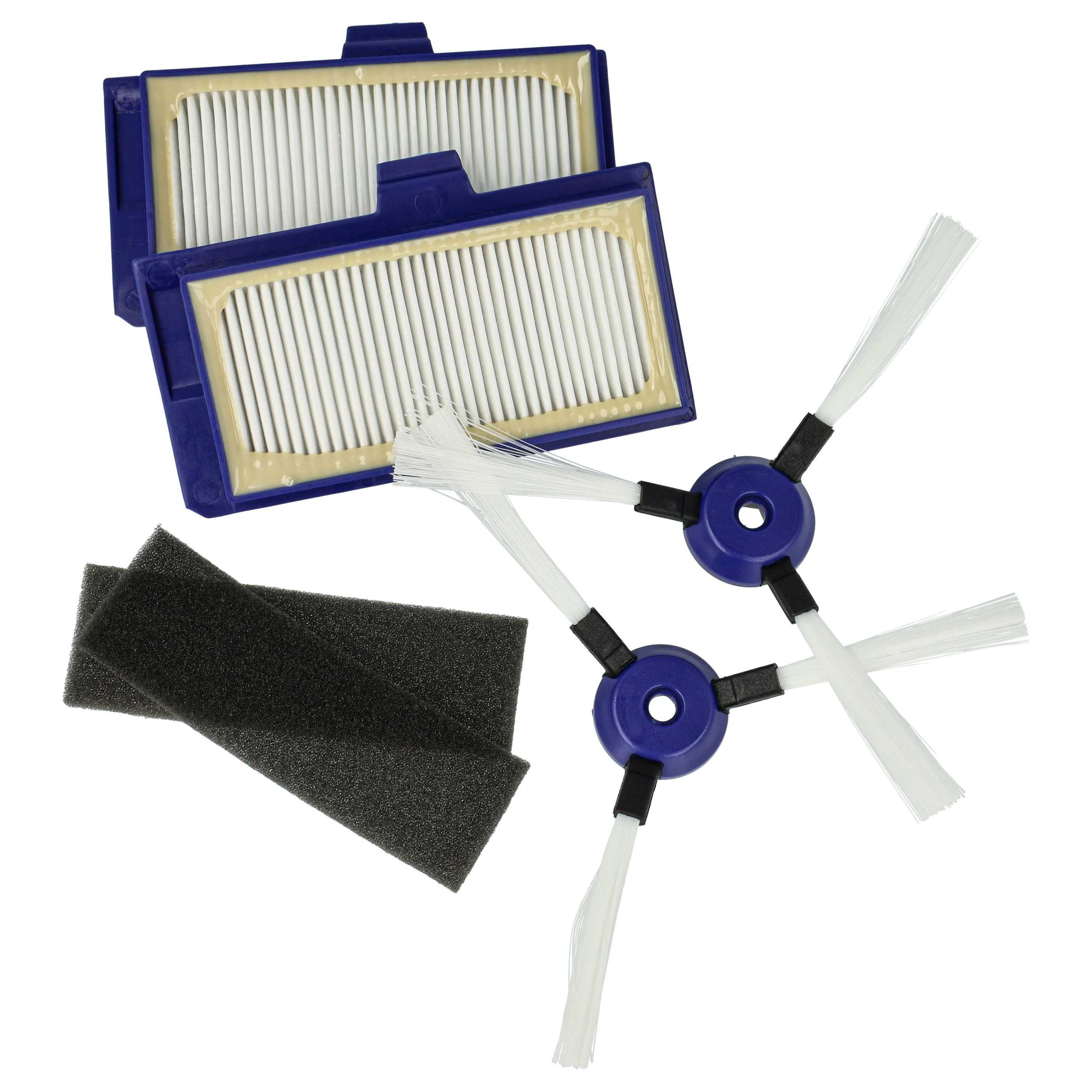 Saugroboter Zubehör-Set passend für Rowenta Smart Force Extreme Saugroboter