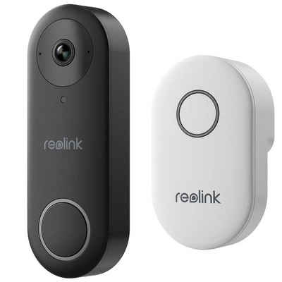 Reolink Video Doorbell WiFi intelligente 2K+ 5 MP Video-Türsprechanlage (2-tlg., Personenerkennung, Zwei-Wege-Audio)