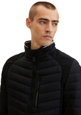 TOM TAILOR Steppjacke hybrid - mit Softshell-Einsätzen seitlichen und an der Schulter