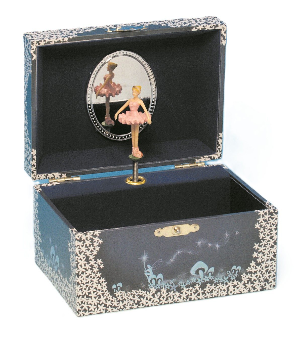 Musicboxworld Spieluhr Schmuckdose Ballerina
