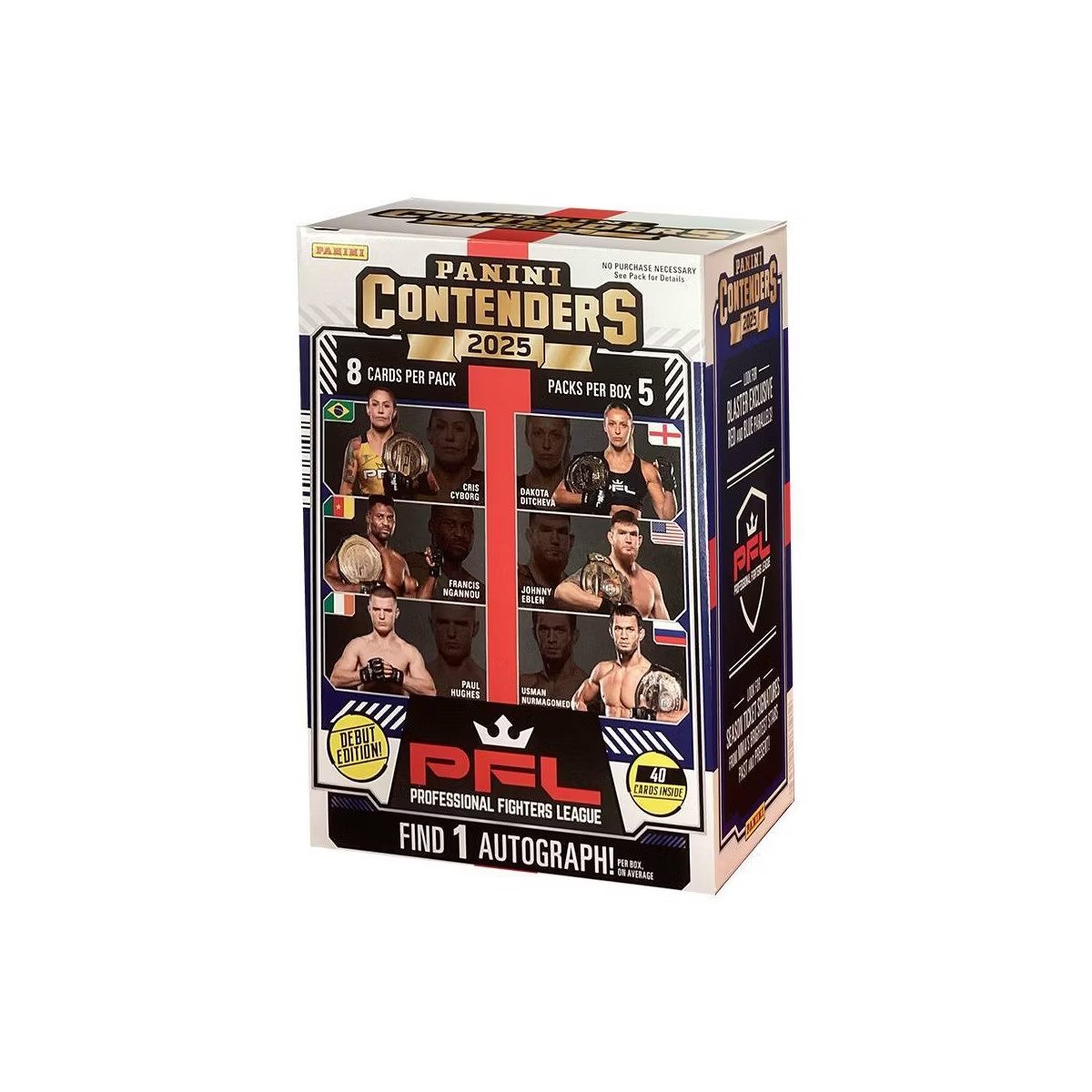 Panini Sammelkarte 2025 Panini PFL Contenders Fighting Trading Card Blaster Box