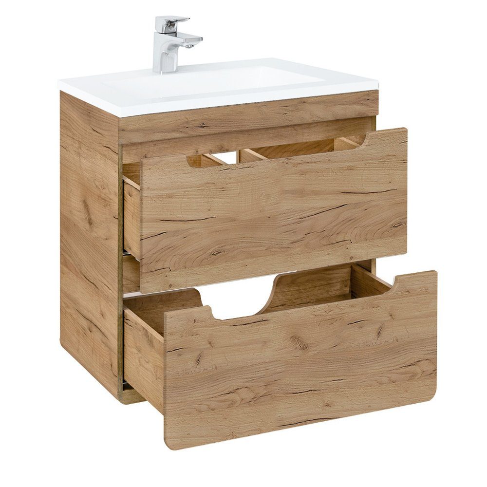 Lomadox Waschtisch LUTON-56-CRAFT, 61 cm mit günstig online kaufen