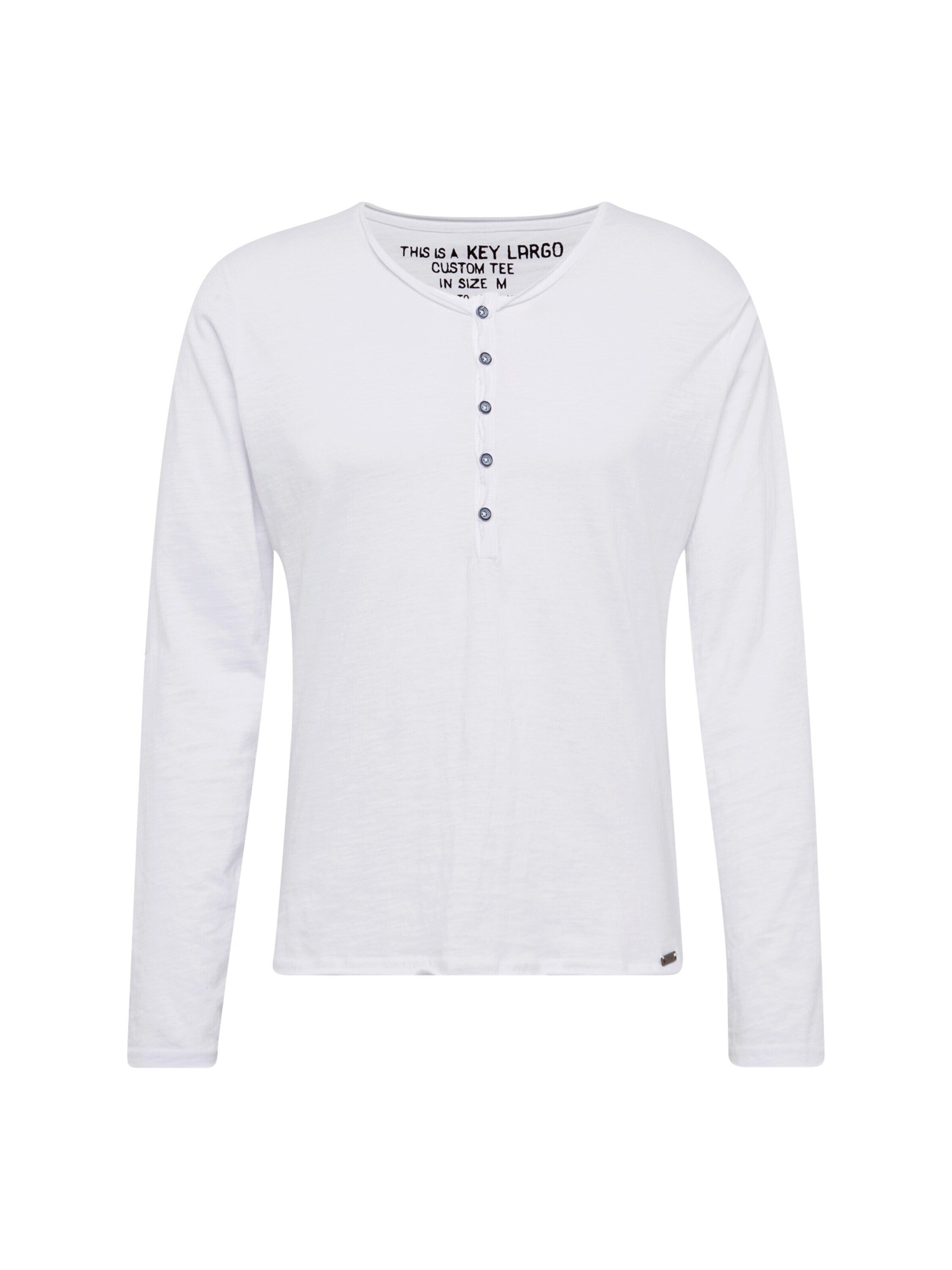 Key Largo Langarmshirt MLS00038 (1-tlg)