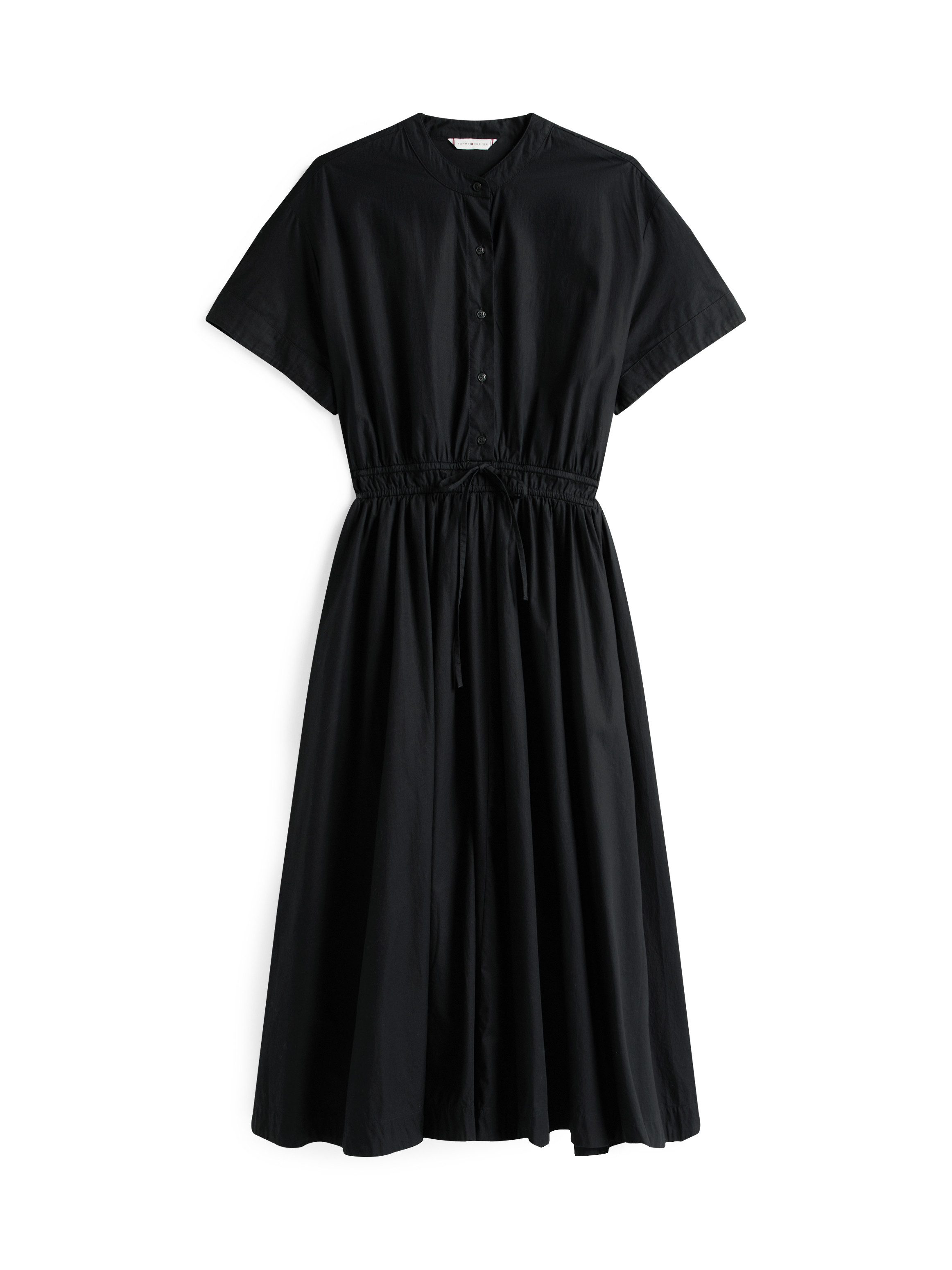 Tommy Hilfiger A-Linien-Kleid SMOCKED CO MIDI S/S DRESS – Bild 4 von 4