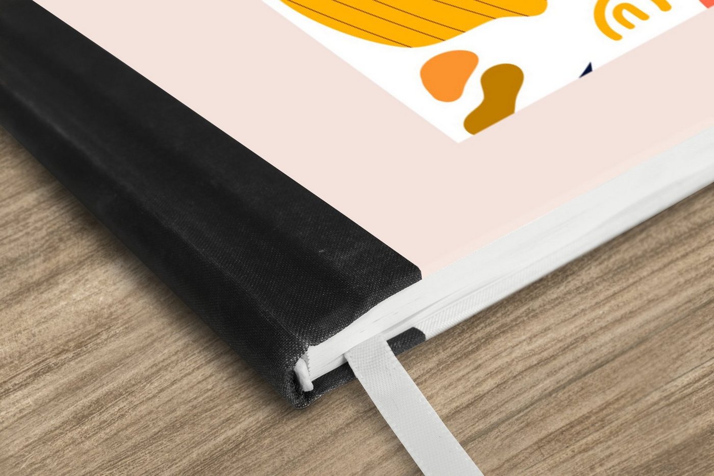 Thumbnail - MuchoWow Notizbuch Pastell - Obst - Zitrone - Lebensmittel, Notebook, Notizblock a5, Tagebuch, Journal Liniert