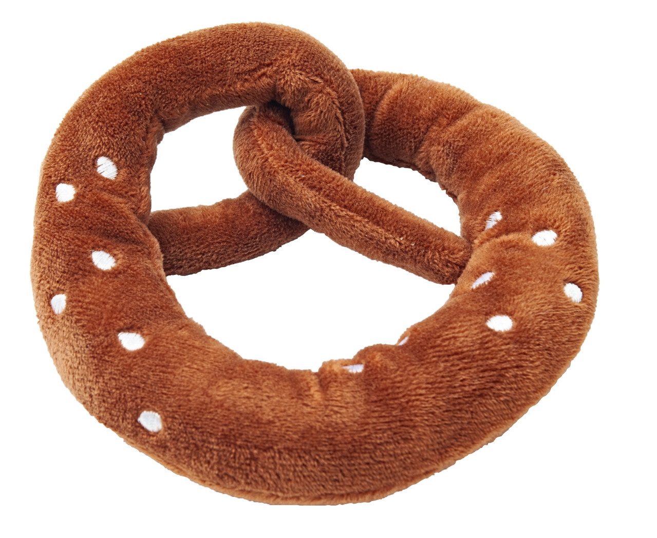 Aumüller Tierkuscheltier Aumüller Katzenspielzeug Kissen Brezel mit, Eiche