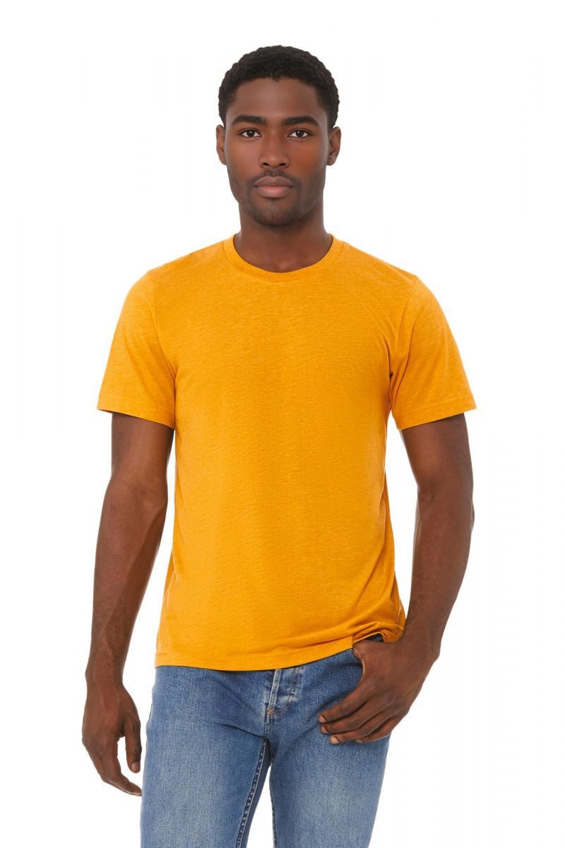 Bella + Canvas Rundhalsshirt Triblend Crew Neck T-Shirt / Meliert