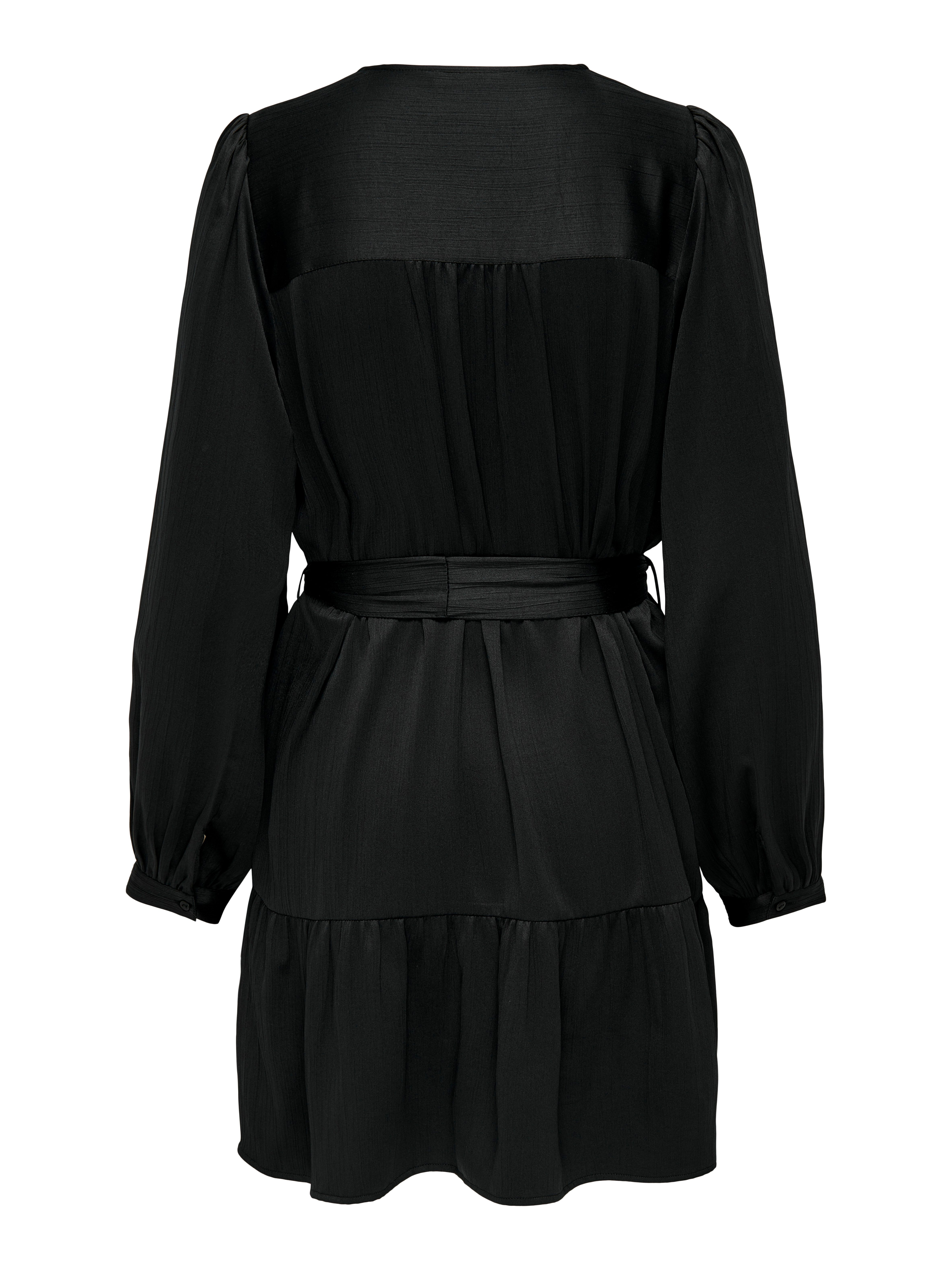 ONLY Tunikakleid ONLNEW ALENA LIFE L/S SHORT DRESS WVN Sommerkleid