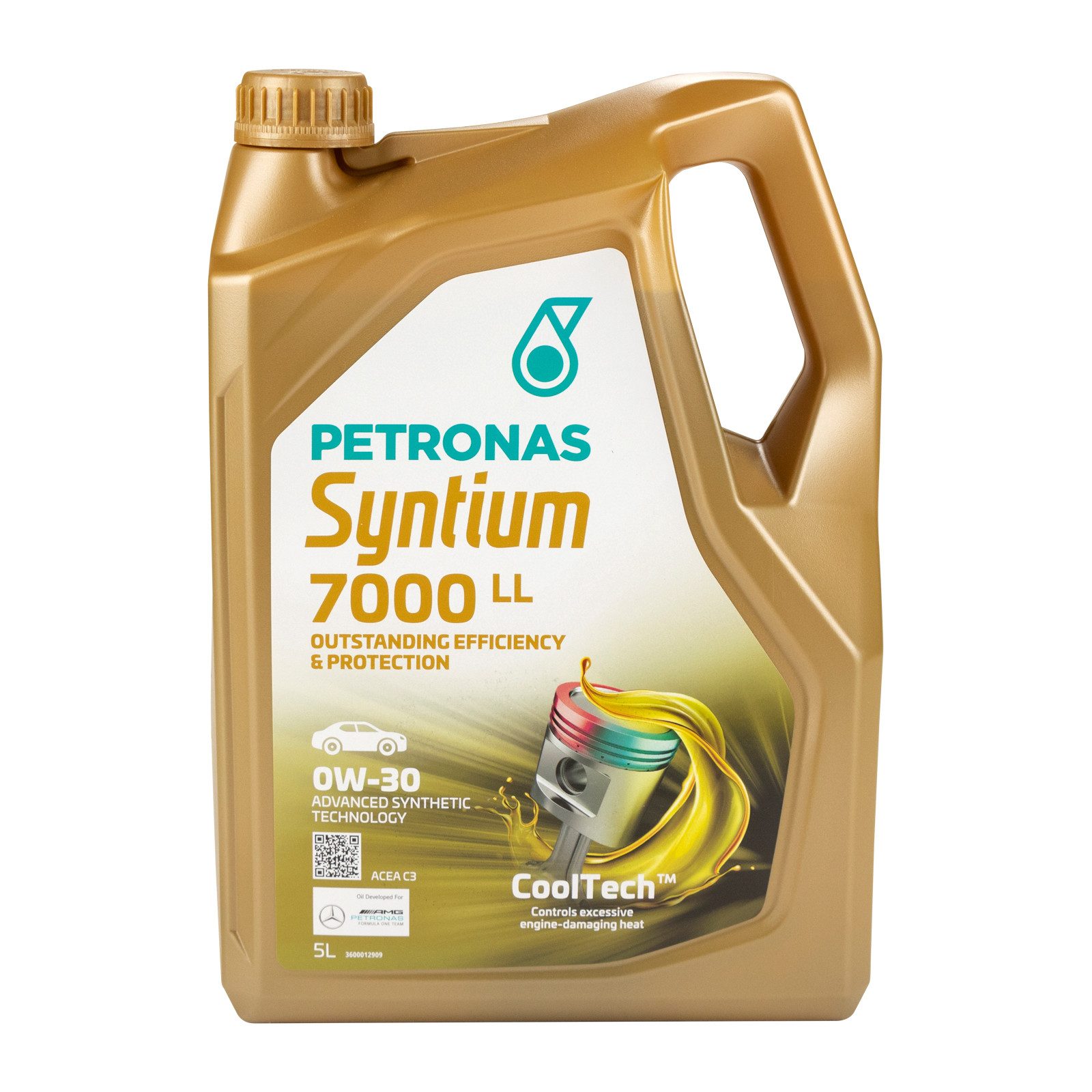 Petronas Motoröl Syntium Petronas 7000 LL 0W-30 70720M12EU 5 Liter