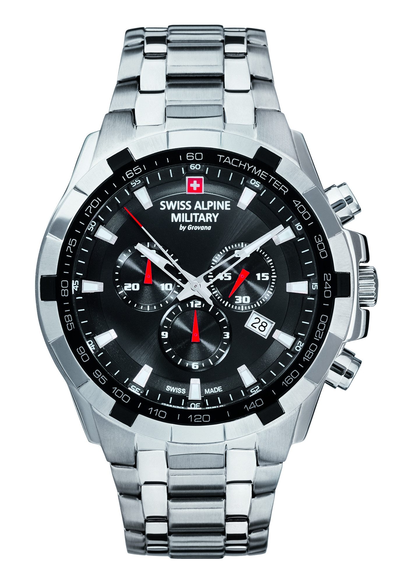 Swiss Alpine Military Chronograph Chronograph für Herren, (1-tlg., Armbanduhr)