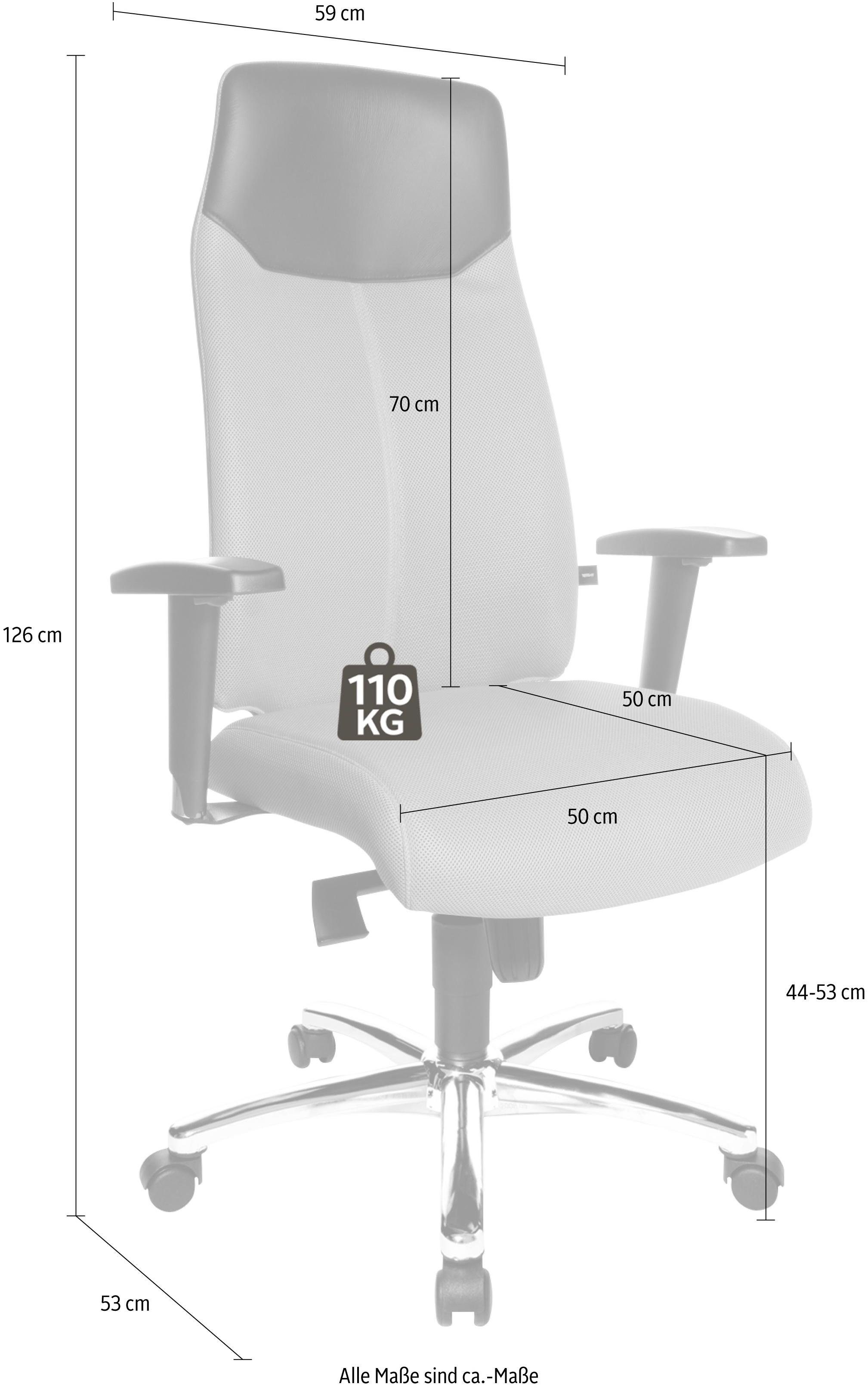 orange TOPSTAR High Sit up Chefsessel