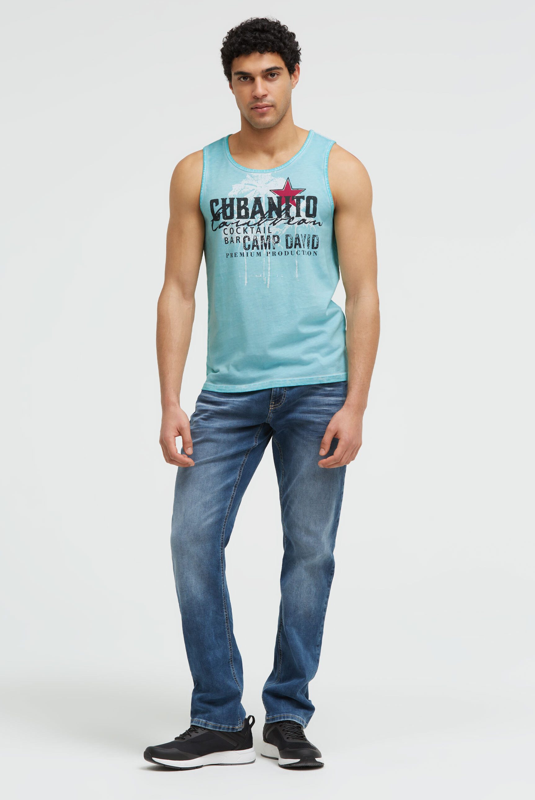 CAMP DAVID Tanktop aus Baumwolle