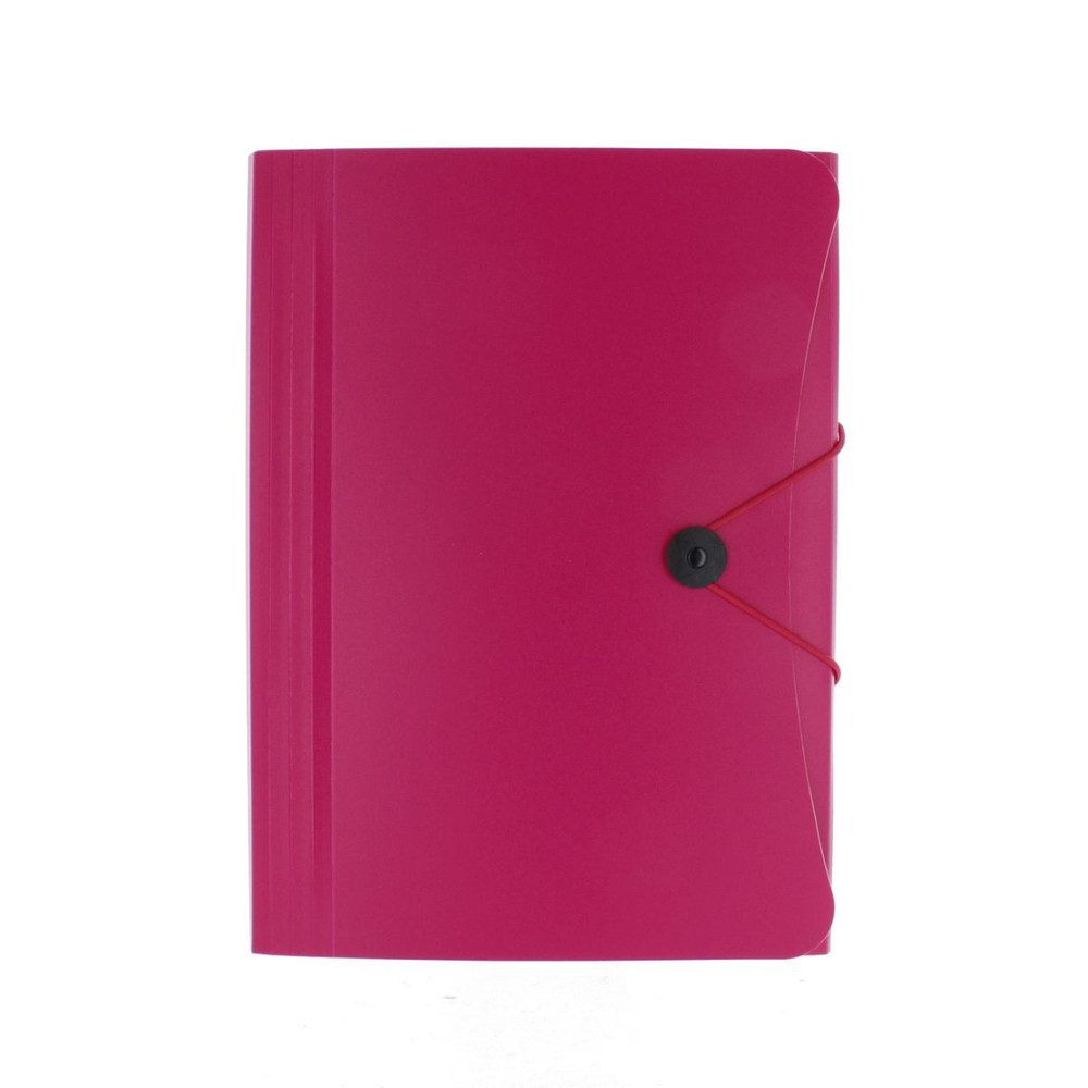 Schreibmappe Fächermappe pink - DIN-A4