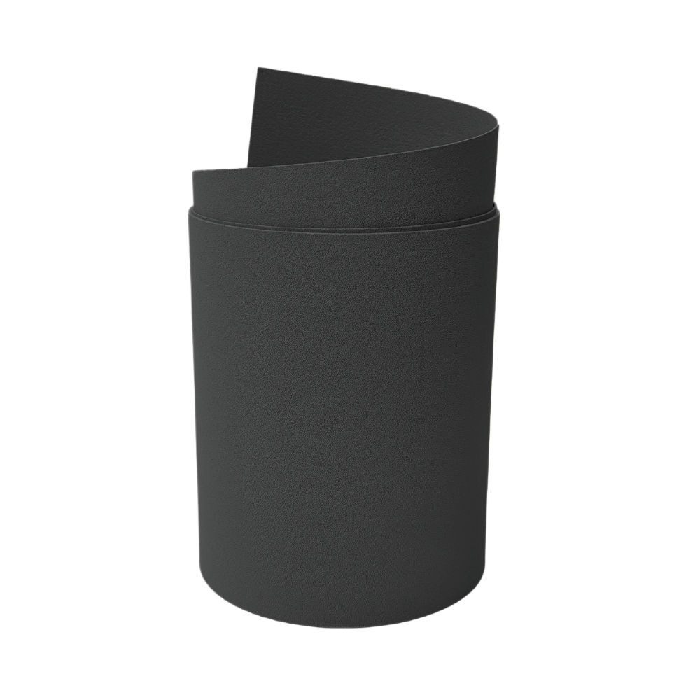 zaunzu Sichtschutzstreifen Premium Maxi für Doppelstabmatten 24cm hoch Anthrazit 2,05m, (1x Einzelstreifen, 24cm hoch, UV-beständiger Sichtschutz), 5 Jahre garantierte Farbechtheit