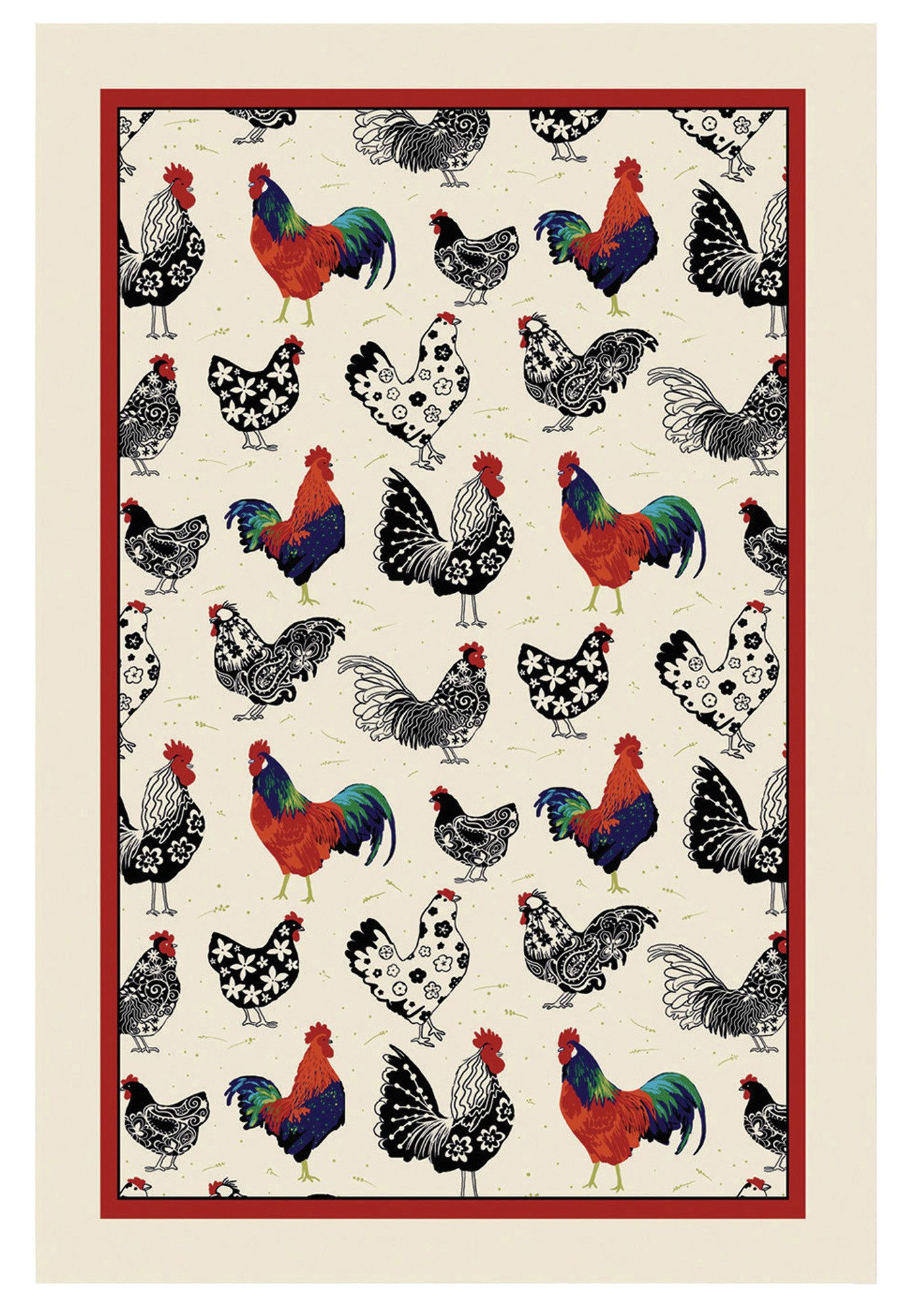 Ulster Weavers Geschirrtuch Rooster, (Set, 1-tlg., 1-teilig), 100% Baumwoll günstig online kaufen