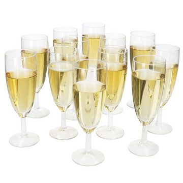 MamboCat Sektglas 12er Set Royal Sektgläser 140ml Champagner-Glas klare Prosecco Party, Glas