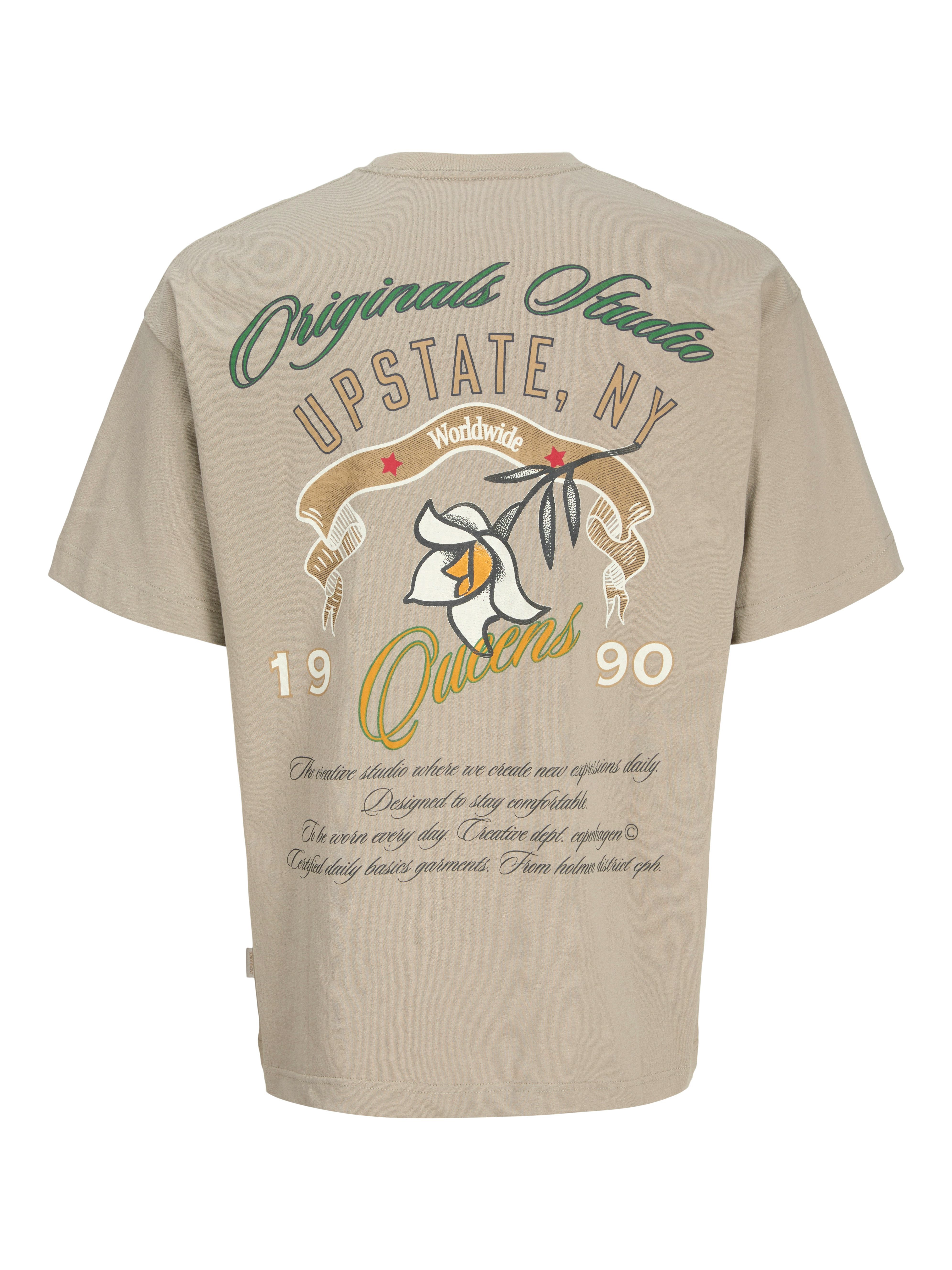 Jack & Jones T-Shirt JORUPSTATE GRAPHIC BACK TEE SS CN – Bild 5 von 5