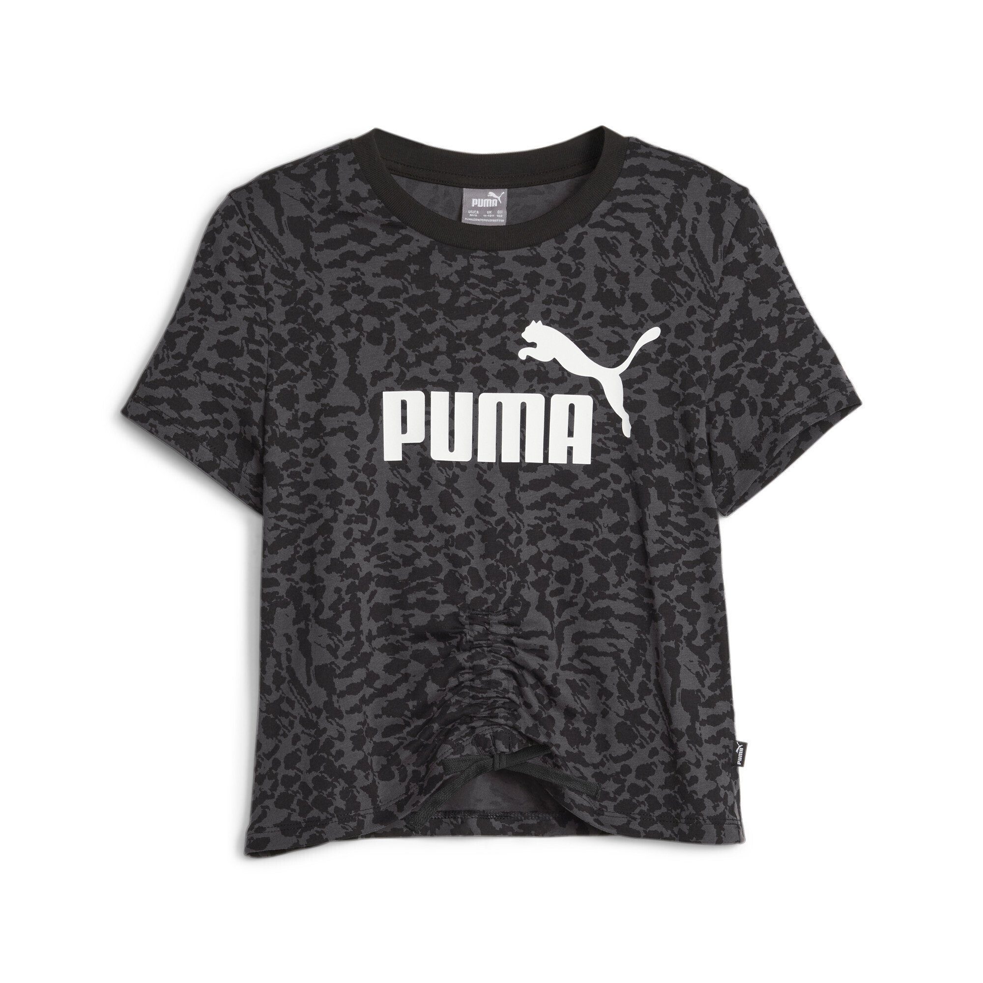 PUMA T-Shirt ESS+ ANIMAL T-Shirt Mädchen Black