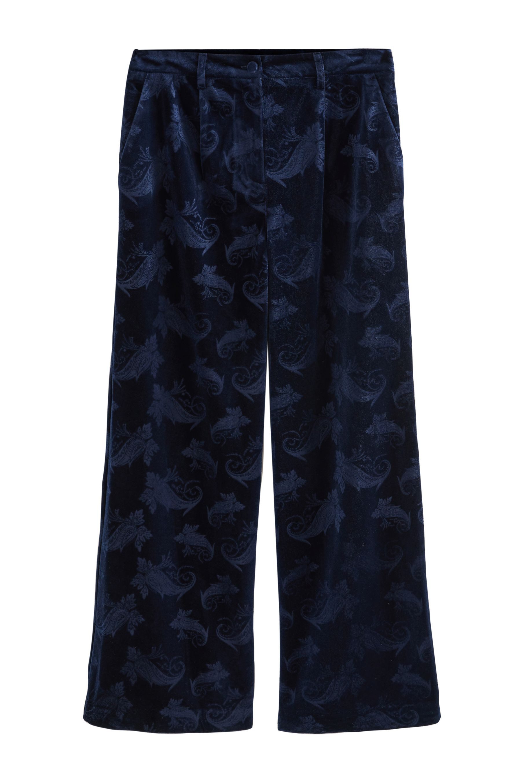 Next Samthose Hose aus geprägtem Samt günstig online kaufen