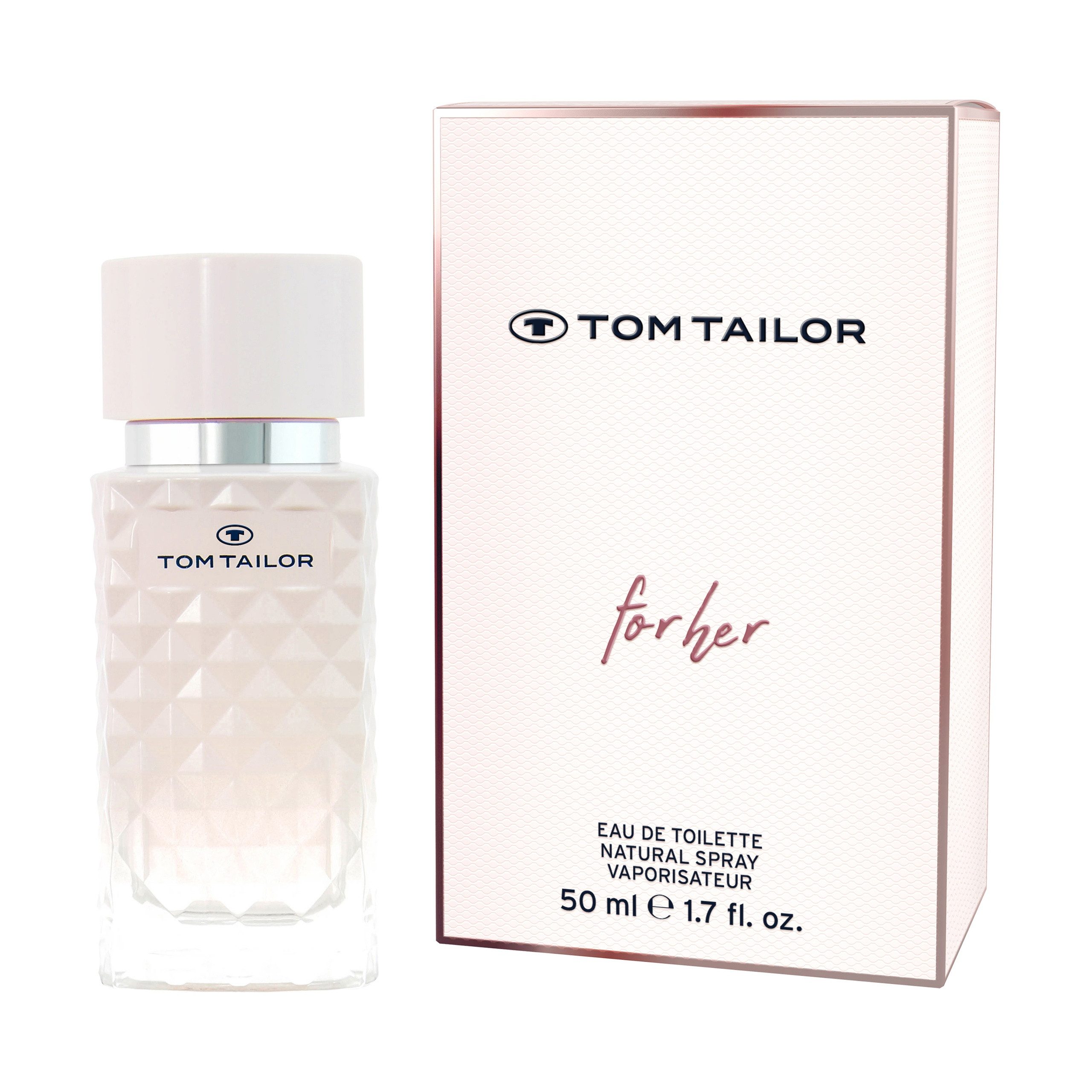 TOM TAILOR Eau de Toilette FOR HER, EdT 50 ml Woman