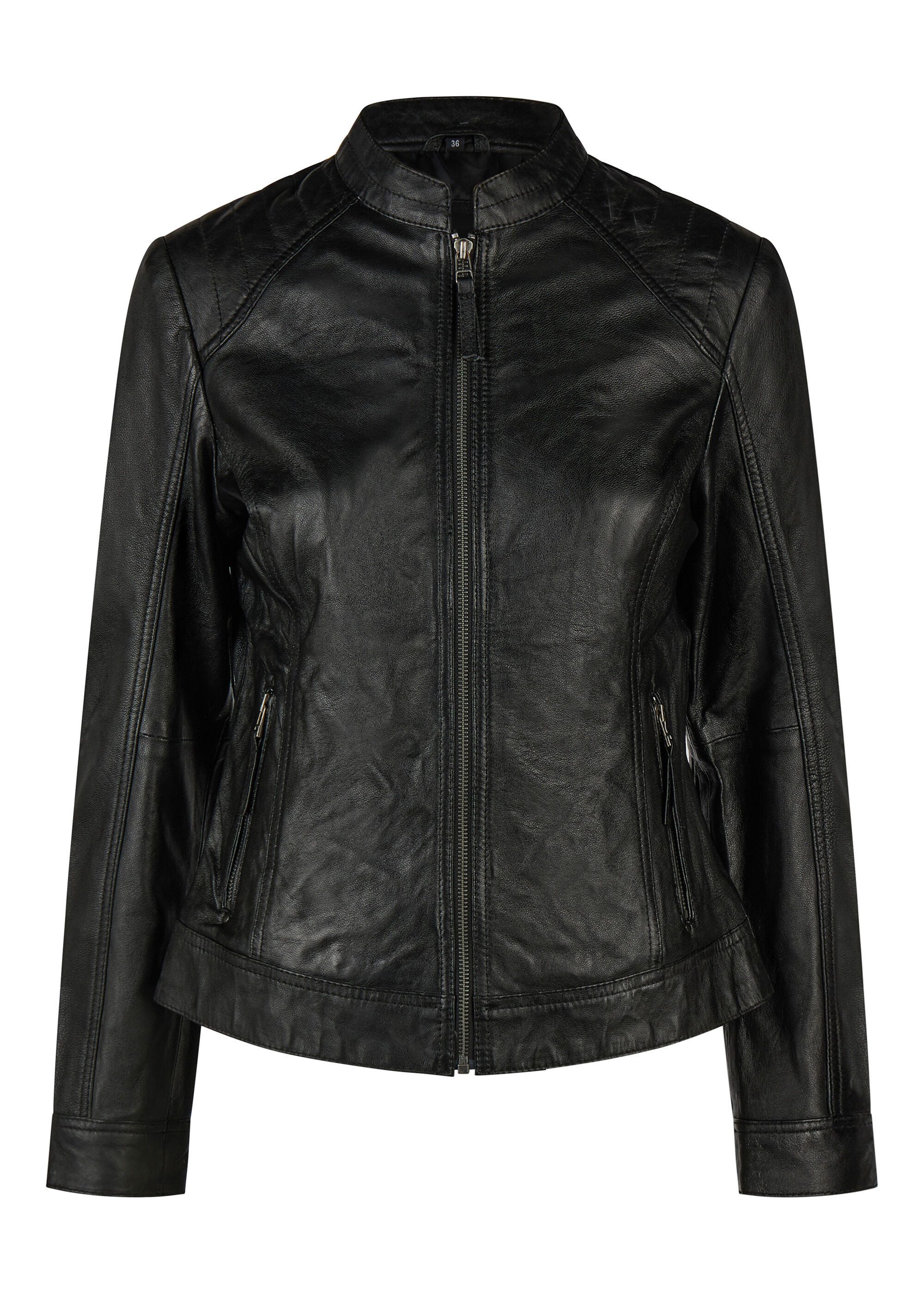 Lederjacke